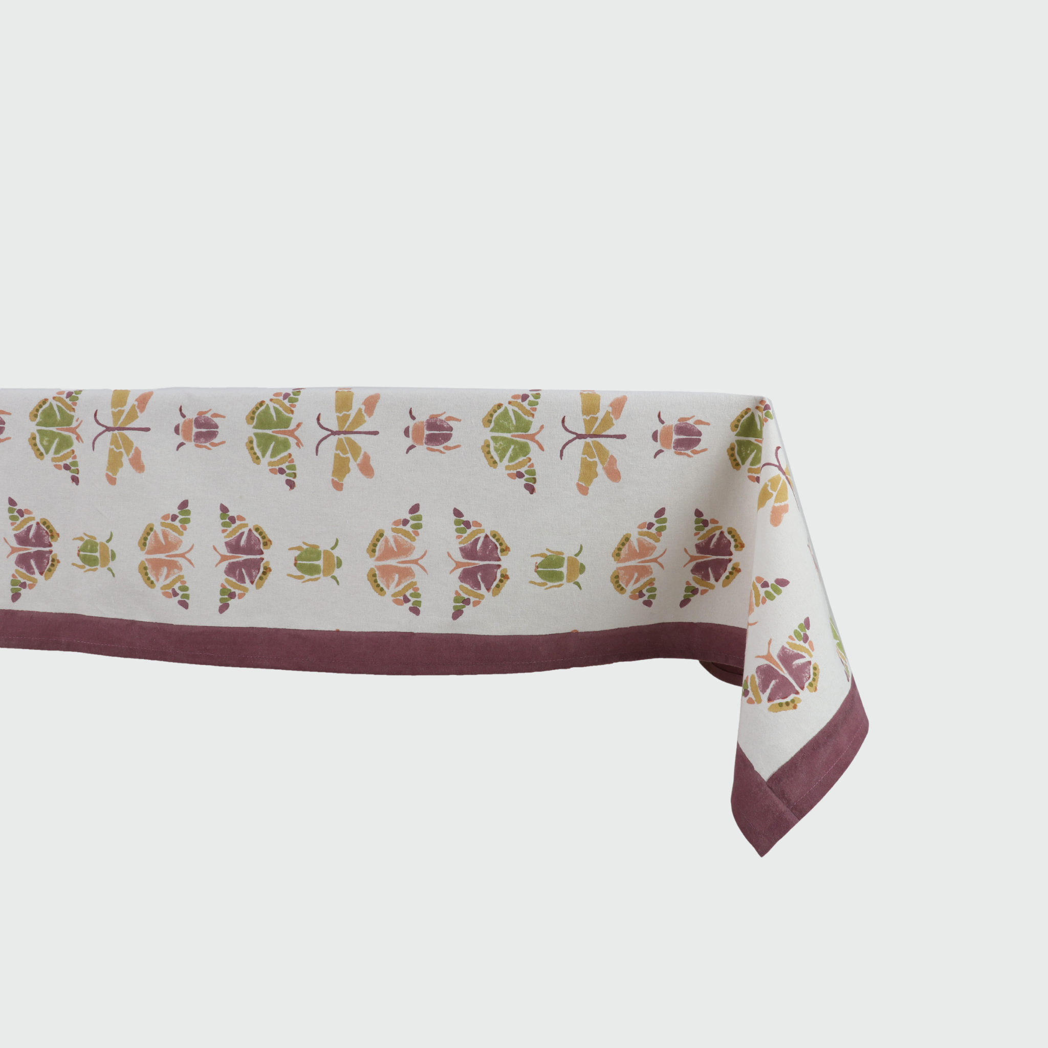 Insects Tablecloth, Violet
