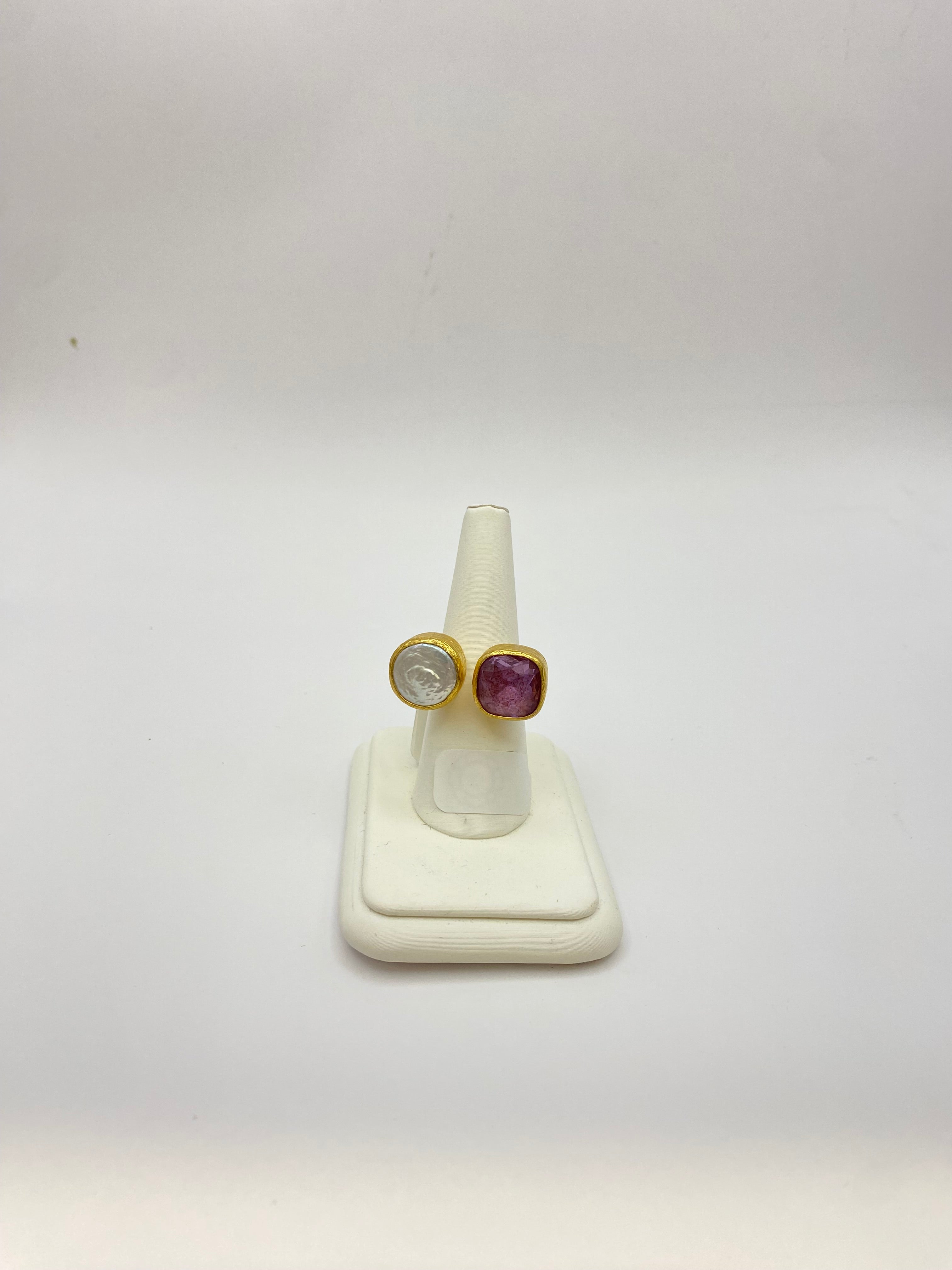 Semi Precious Stone Ring