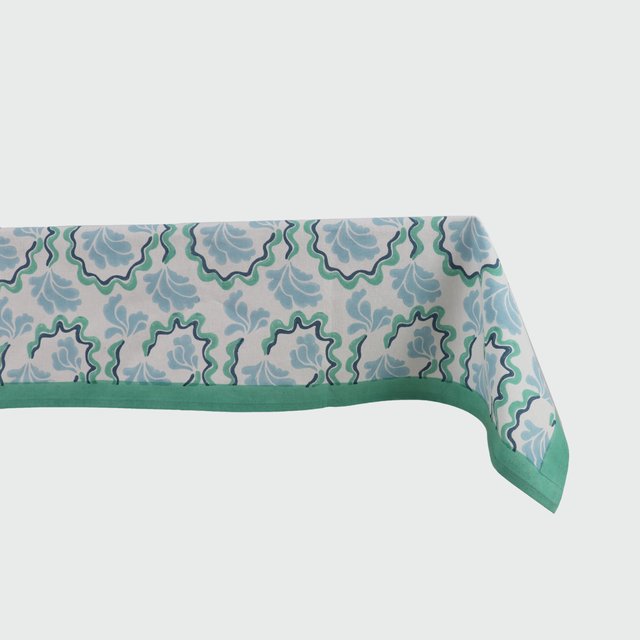 Lucie Tablecloth, Turquoise