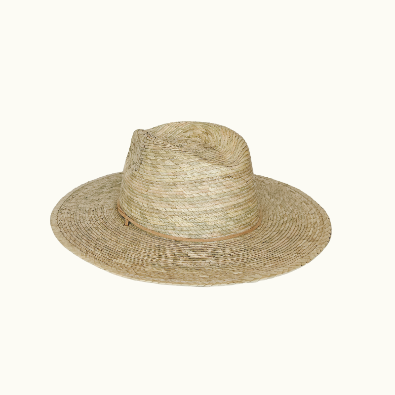 La Playa Straw Fedora Hat Women, sun hats women, chin cord
