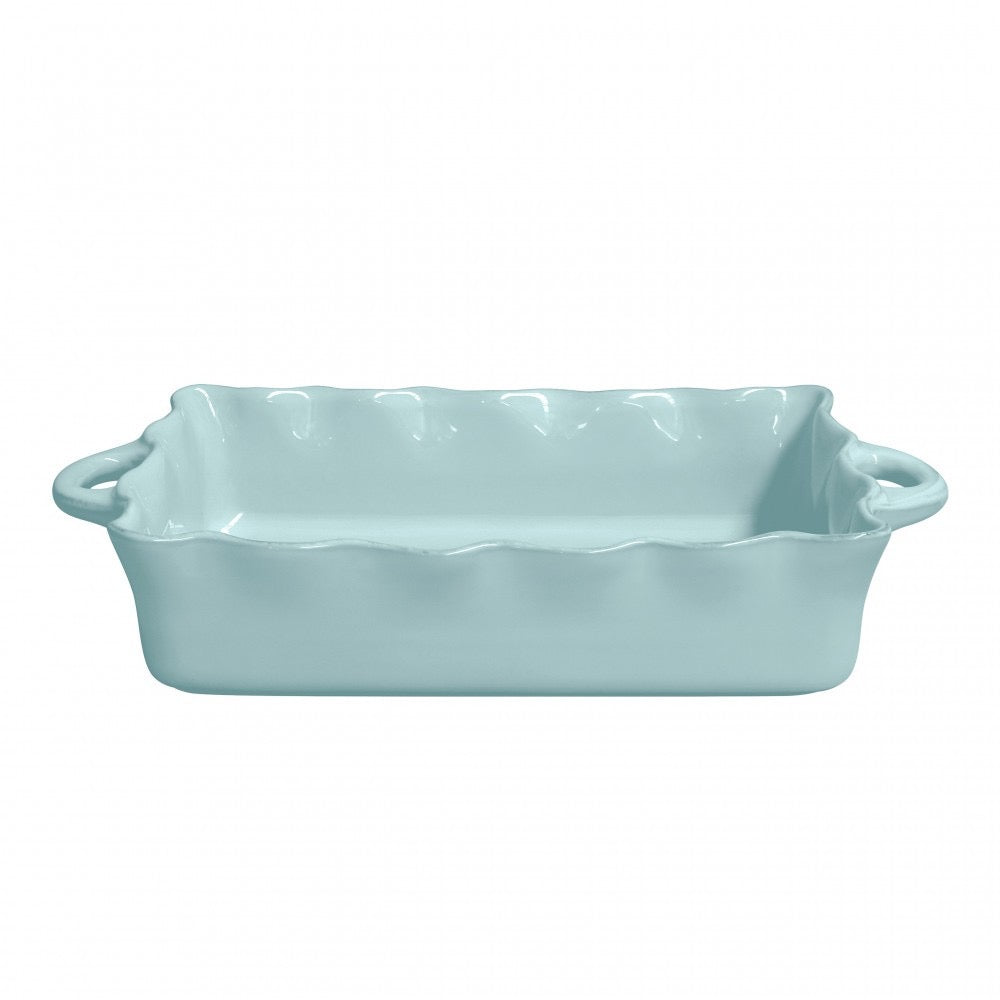 Large Rectangular Ruffled Baker