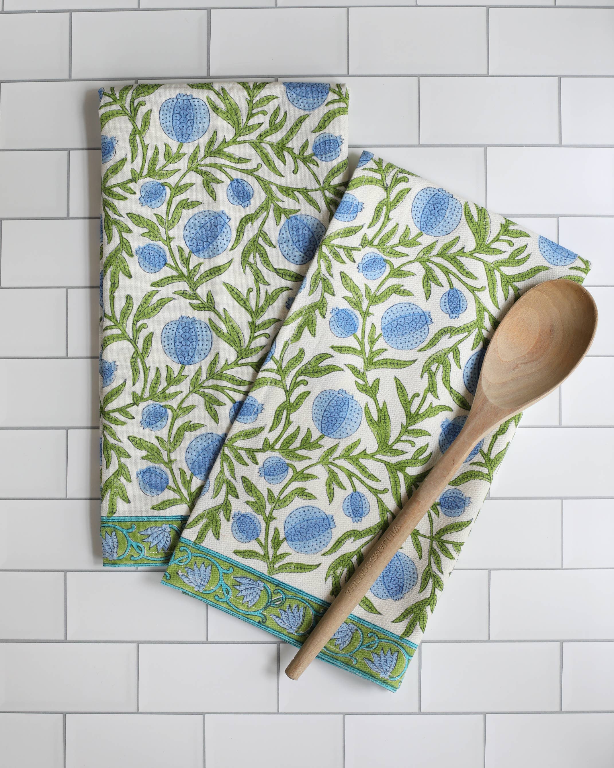 Kitchen Towel Pomegranate Blue