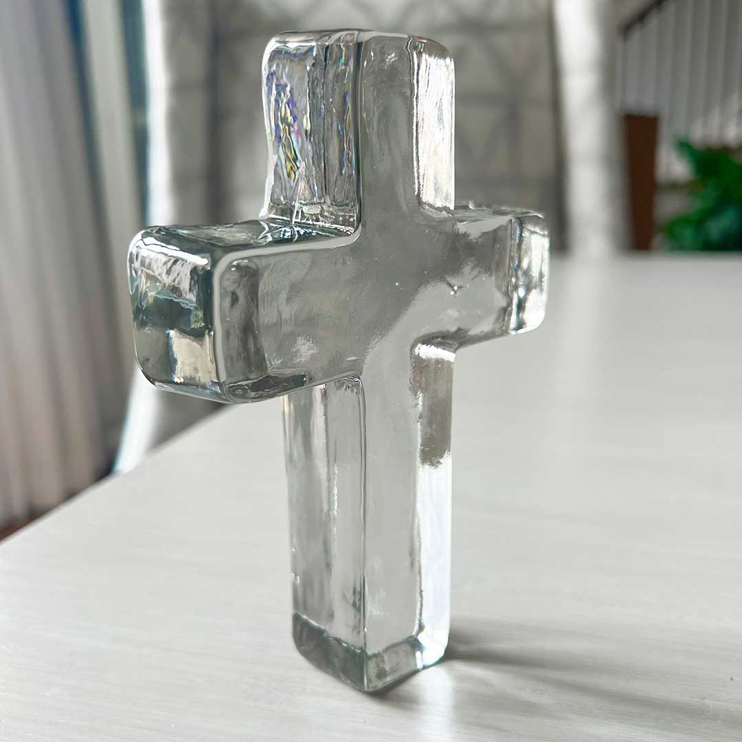 Glass Cross Occasion Gift Box