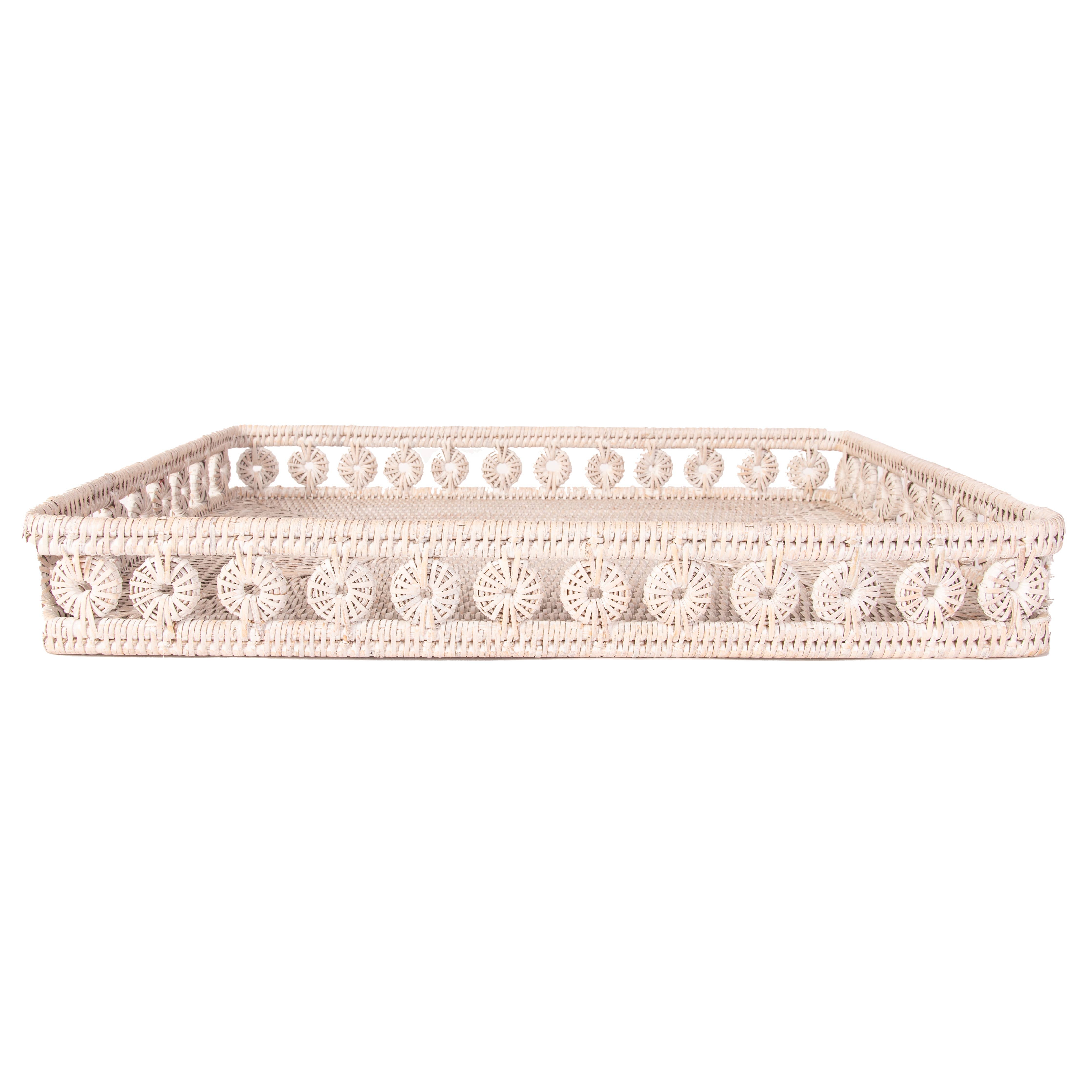 Artifacts Rattan™ Inna Design Rectangular Tray