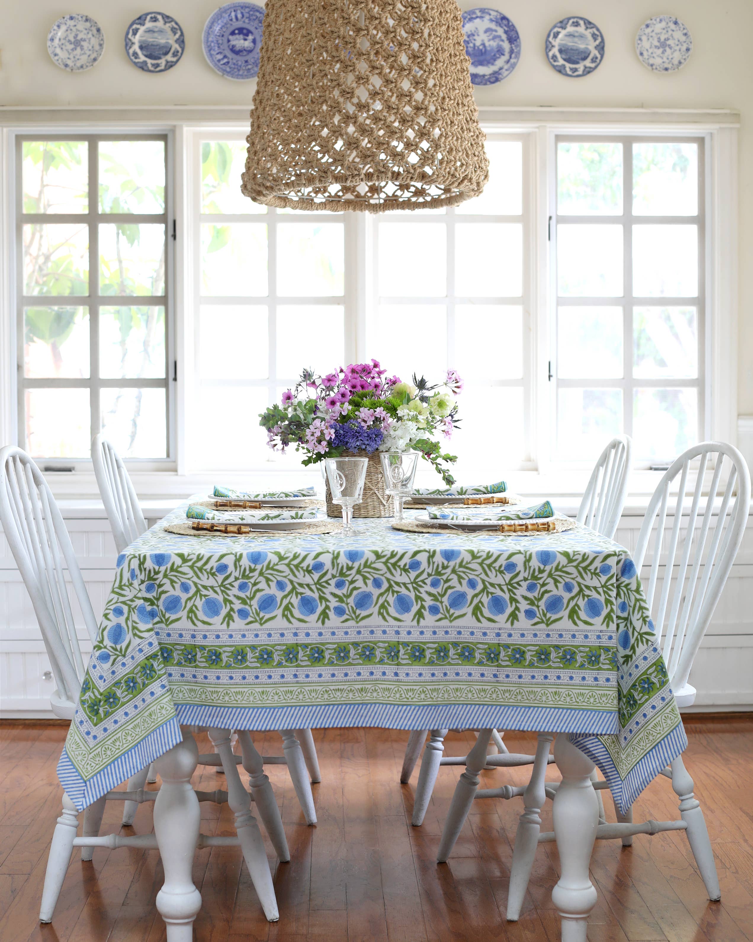 Tablecloth Pomegranate Blue