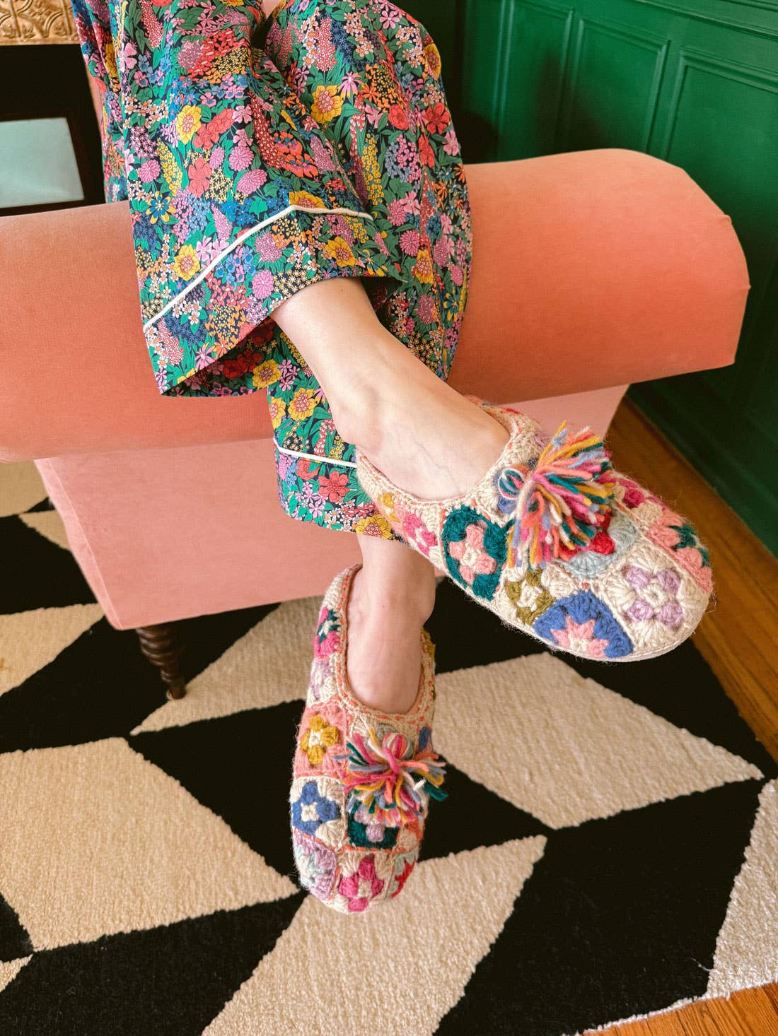 Tiny Crochet Slipper