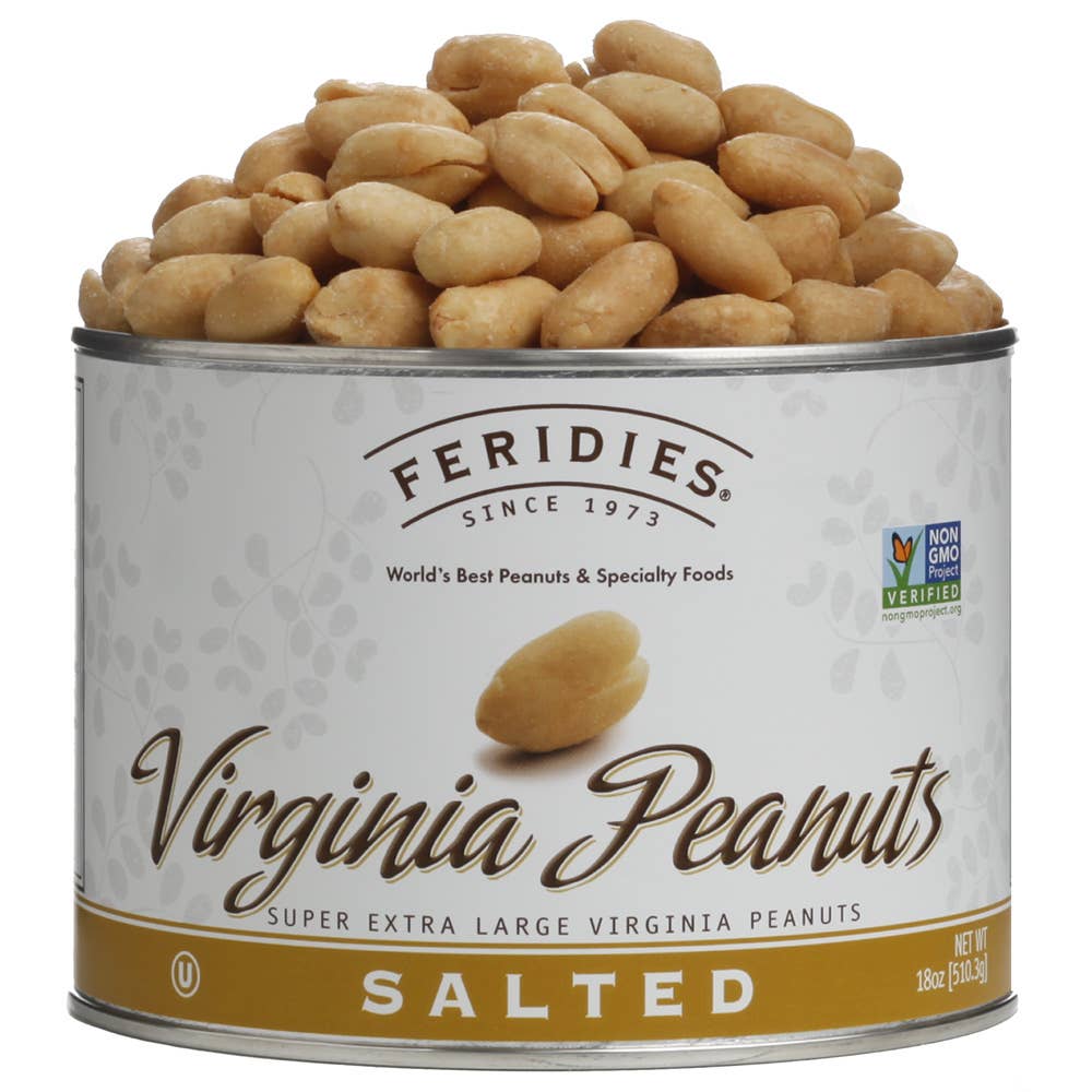 18oz Salted Virginia Peanuts
