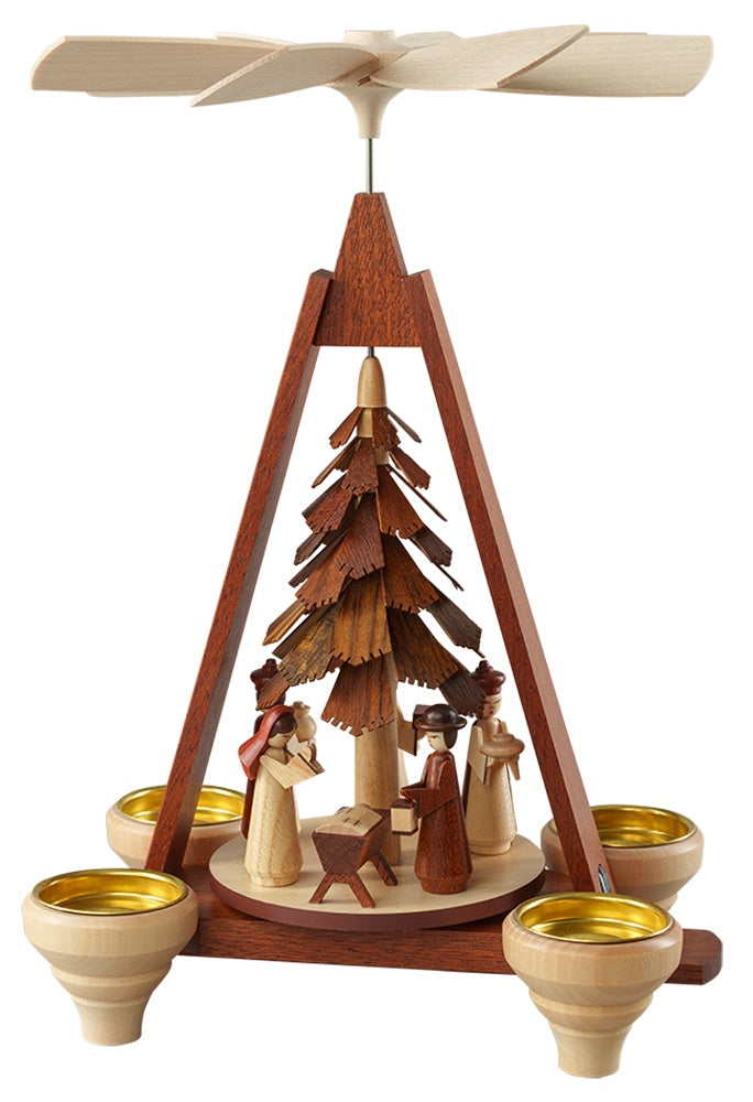 Christmas Nativity Pyramid, 29 cm by Müller Kleinkunst