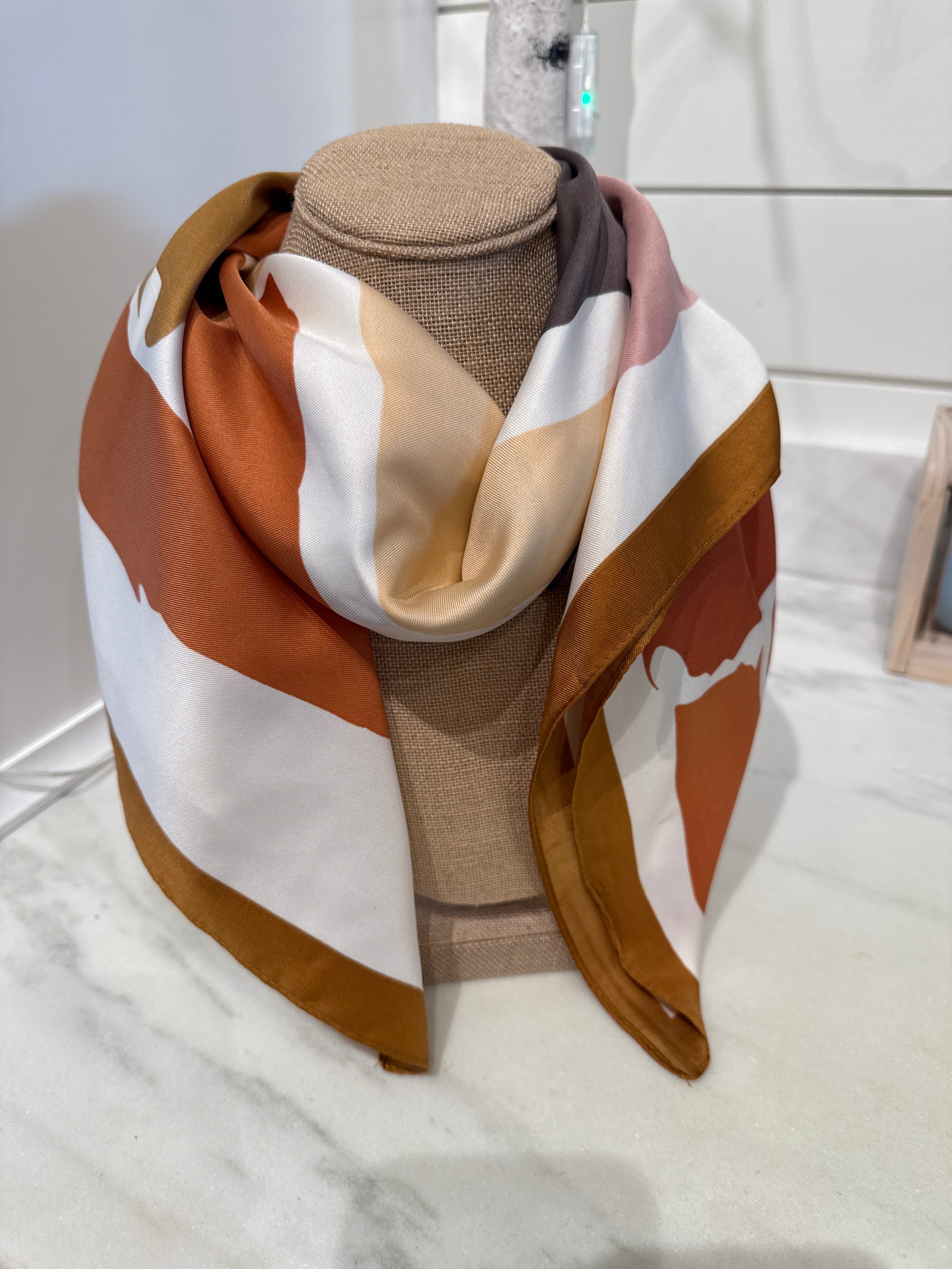 Charm Scarf Necklace