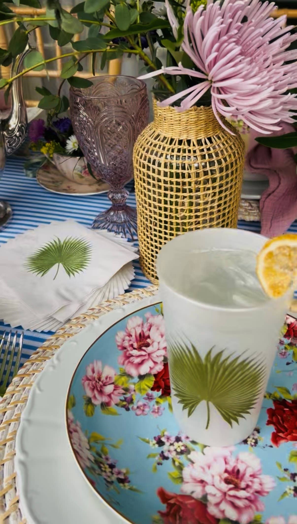 Palm Cocktail Napkins