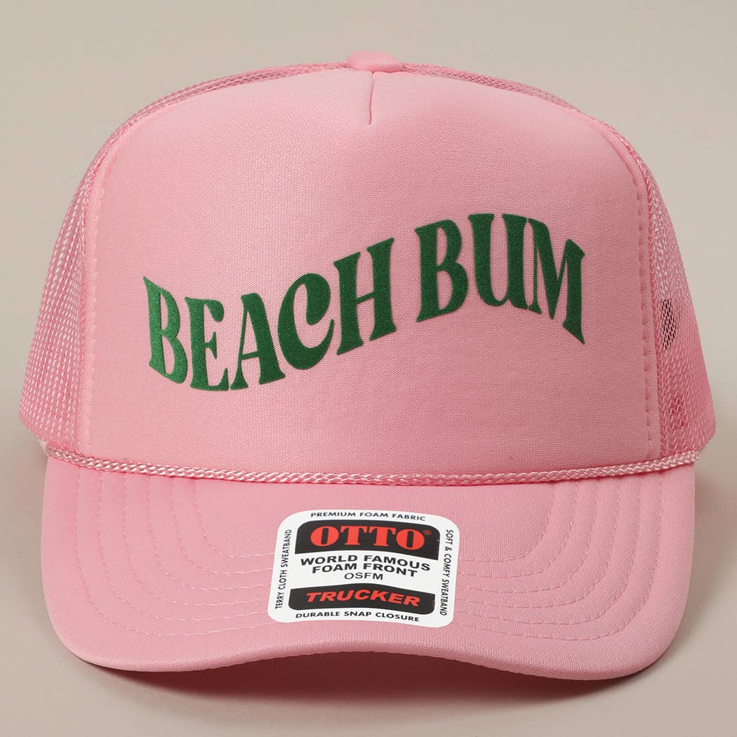 BEACH BUM Trucker Hat