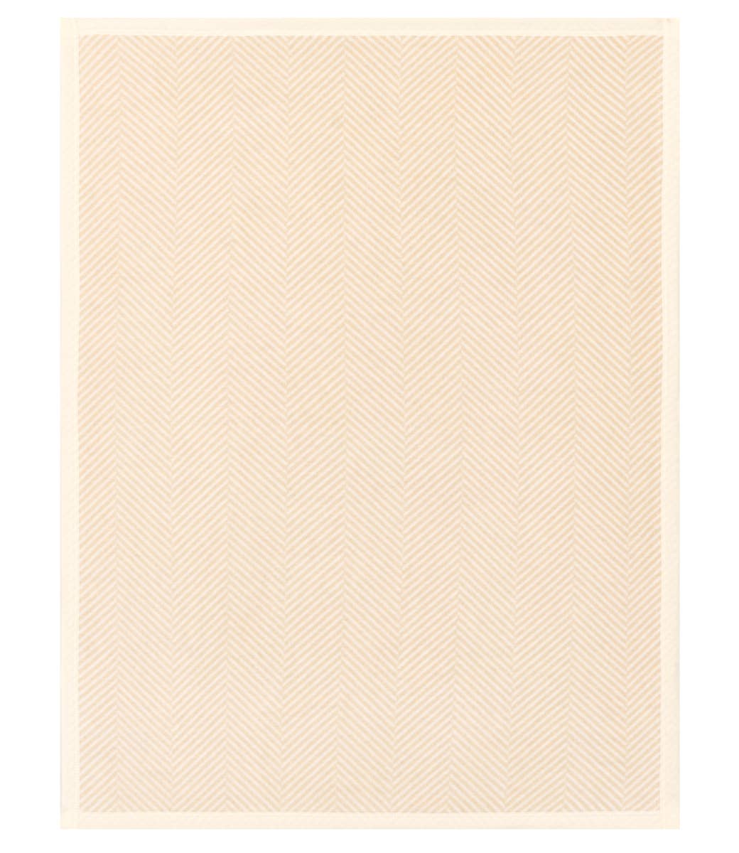 Harborview Herringbone Cream Blanket