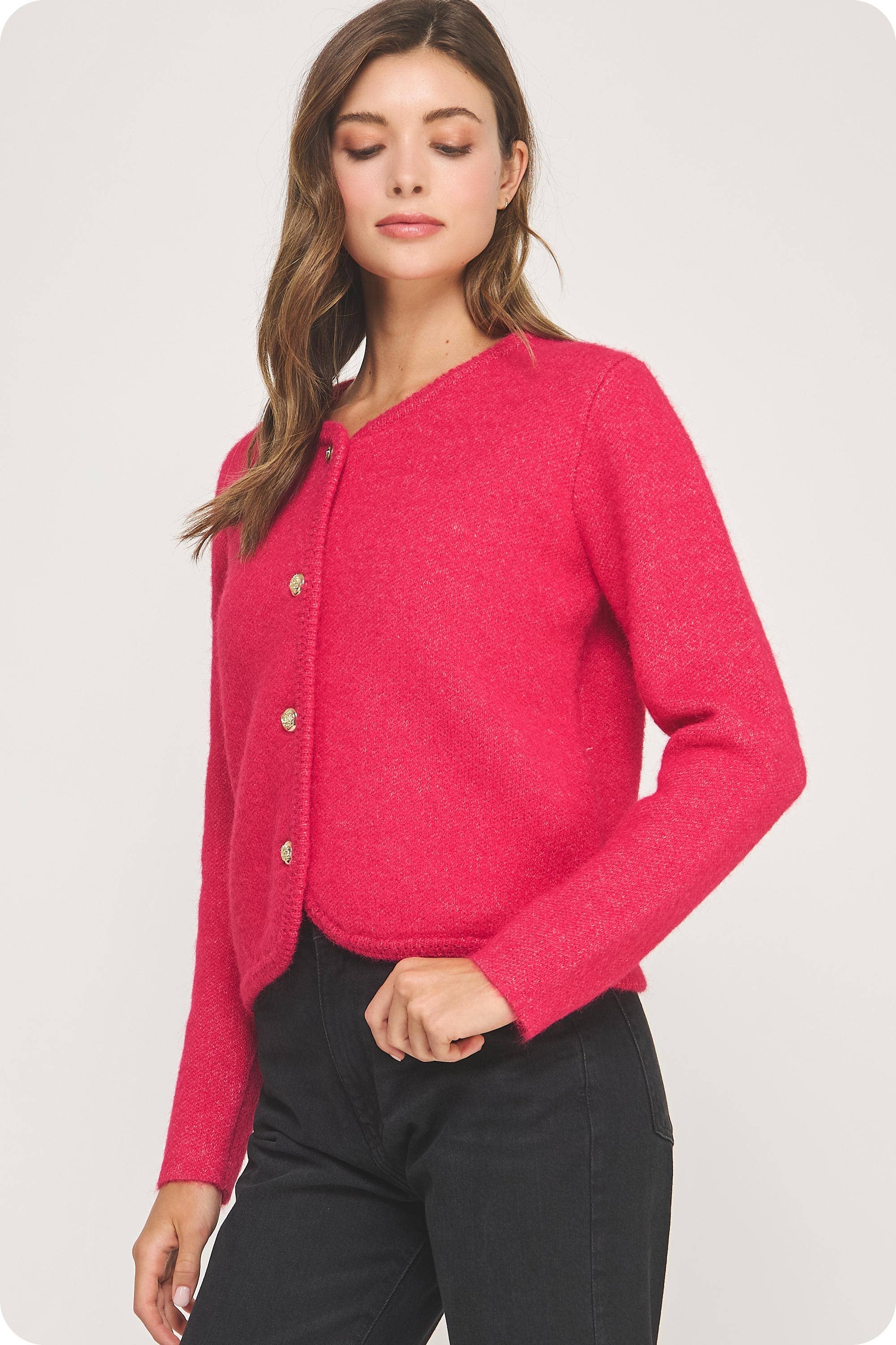Button Down Cardigan