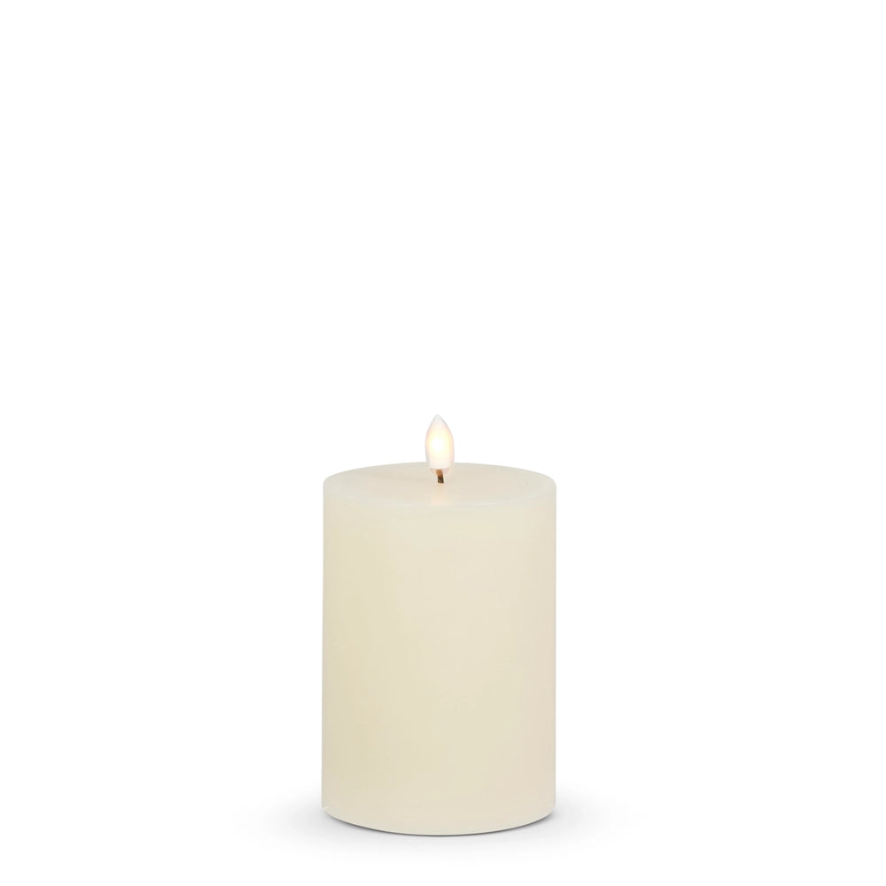 Ivory Pillar Candle