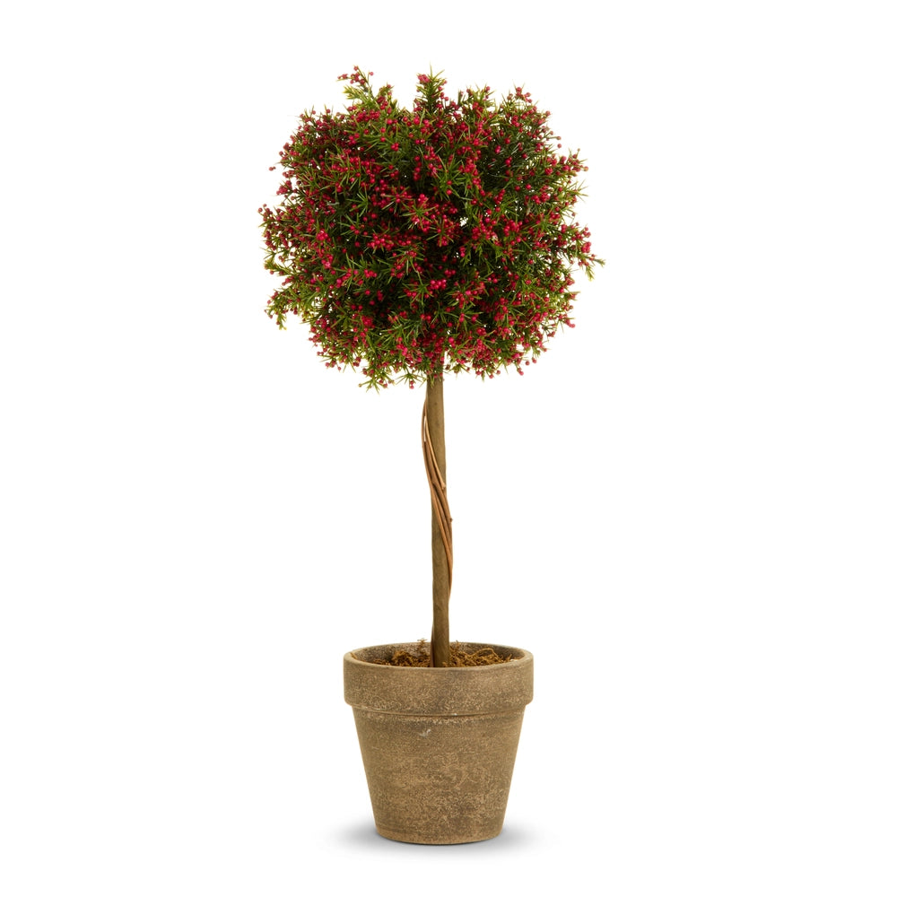Red Pepper Berry Topiary