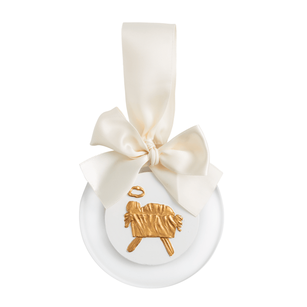 Gold Baby Intaglio Ornament