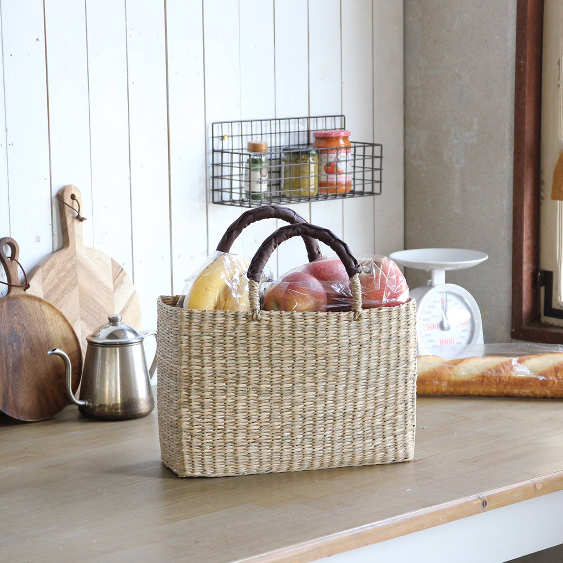 Go to Kago Seagrass Basket Bag