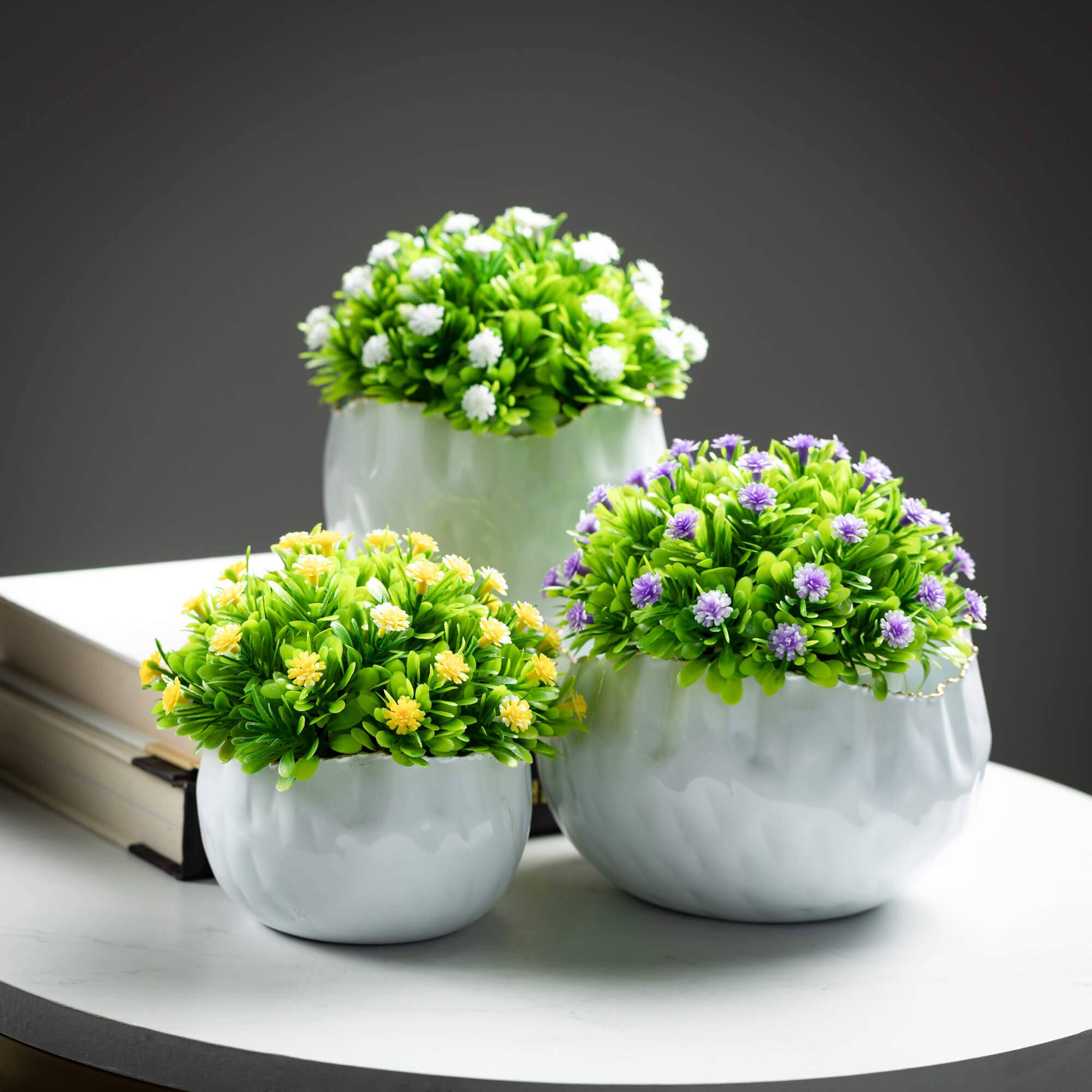 SCALLOPED ORGANIC EDGE BOWLS