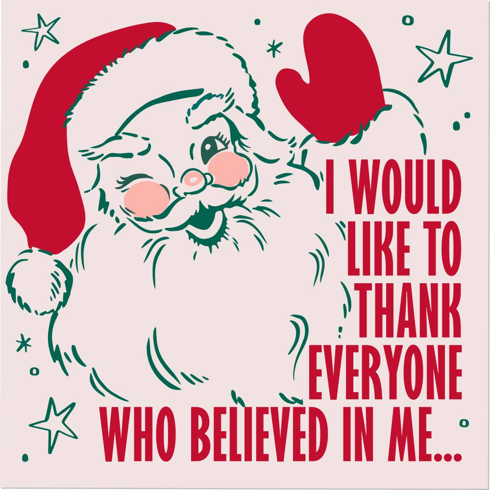 Holiday Cocktail Napkins | Believed In Me