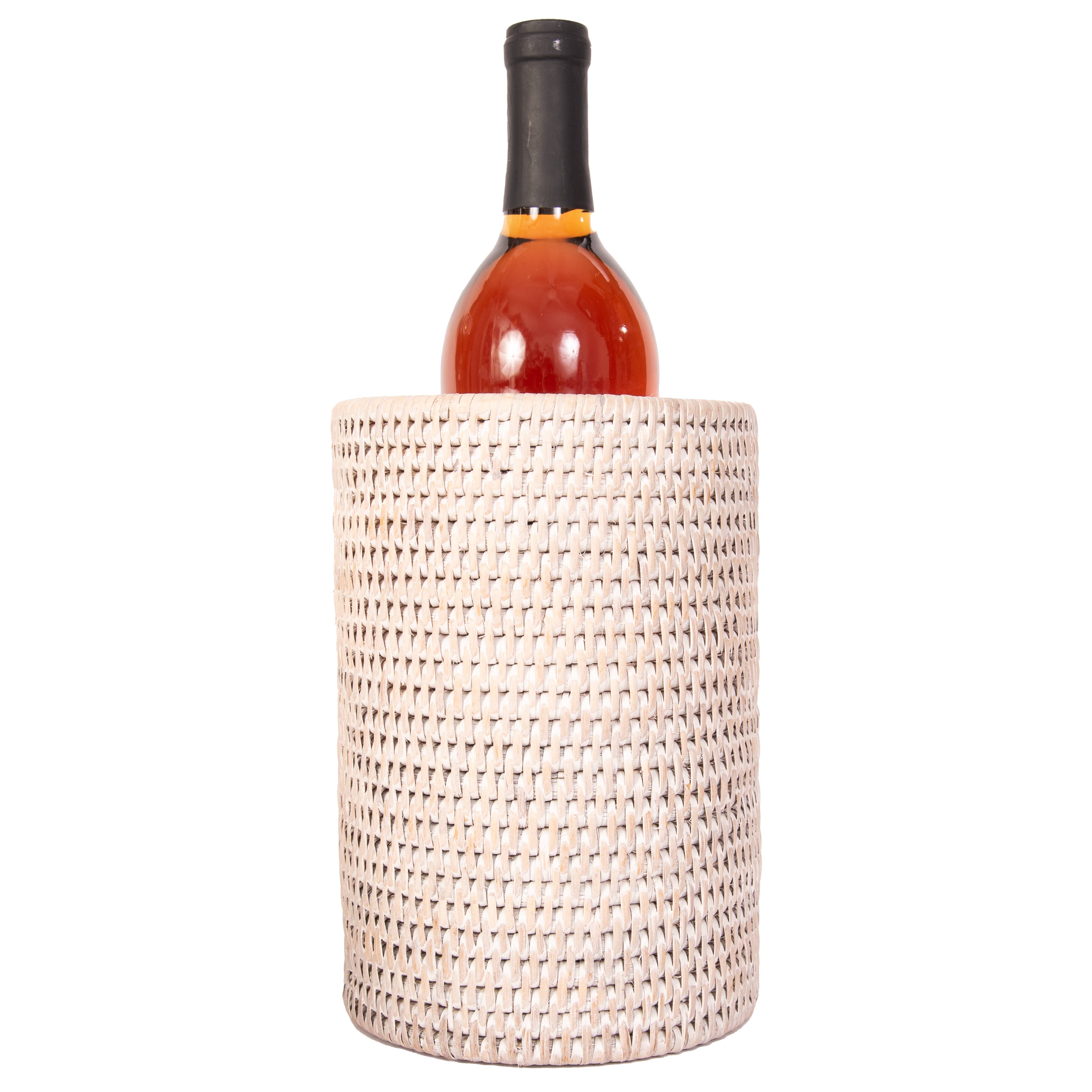 Artifacts Rattan™ Stainless Steel Wine Chiller