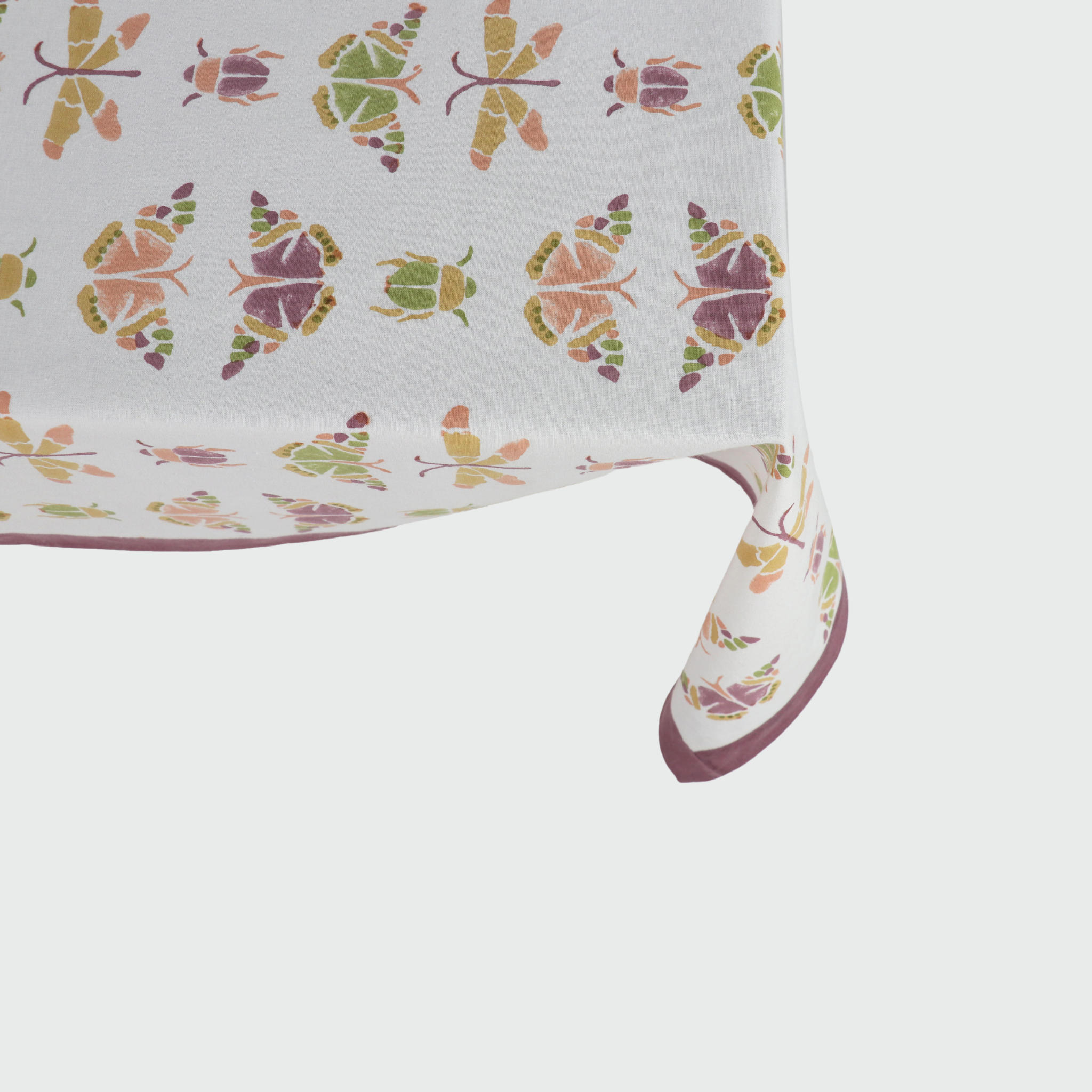 Insects Tablecloth, Violet