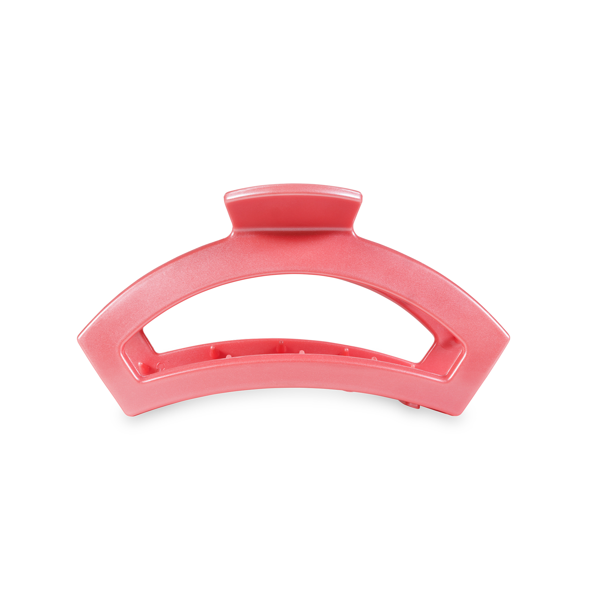 Open Hair Clip | Small | Calming Coral