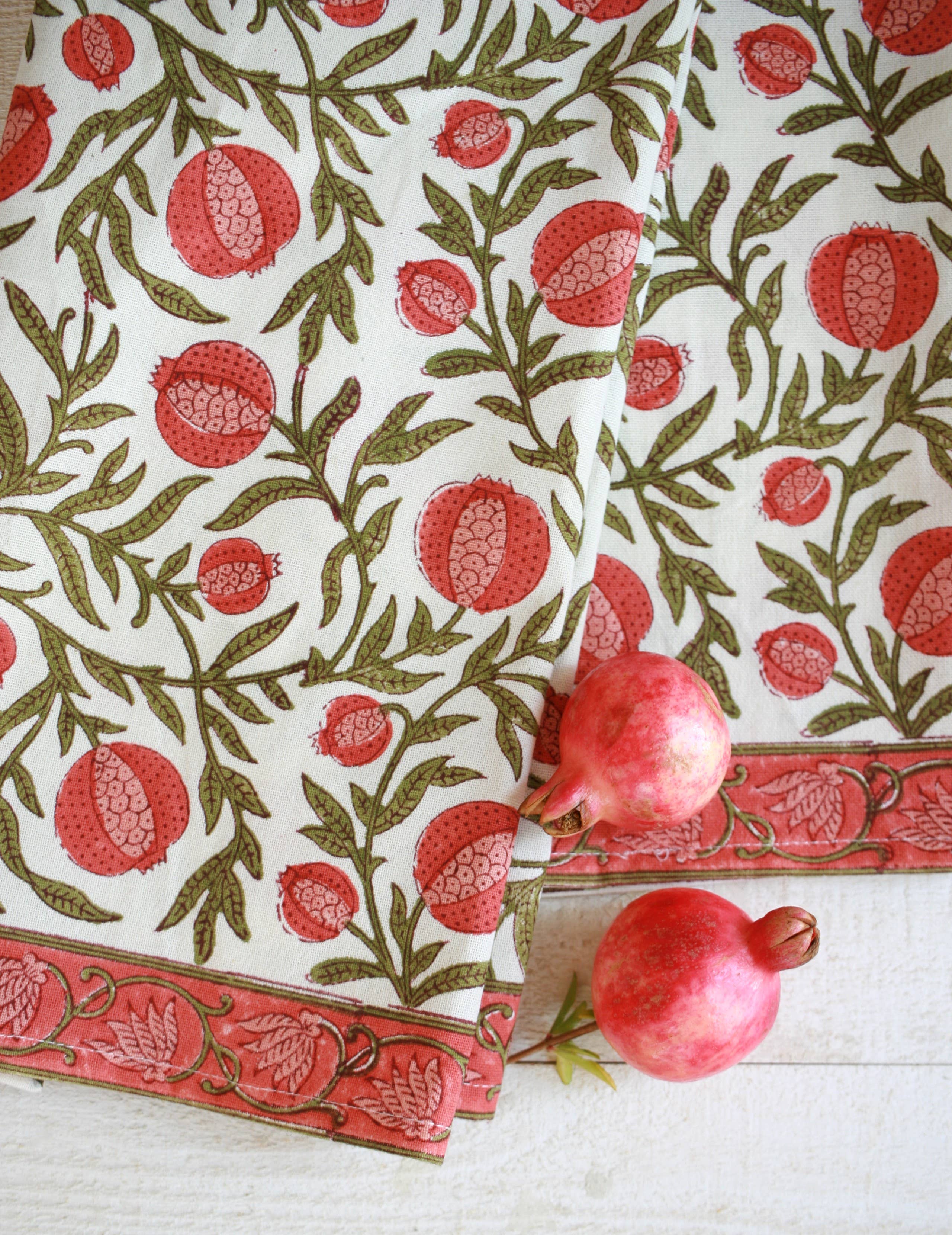 Kitchen Towel Pomegranate Red