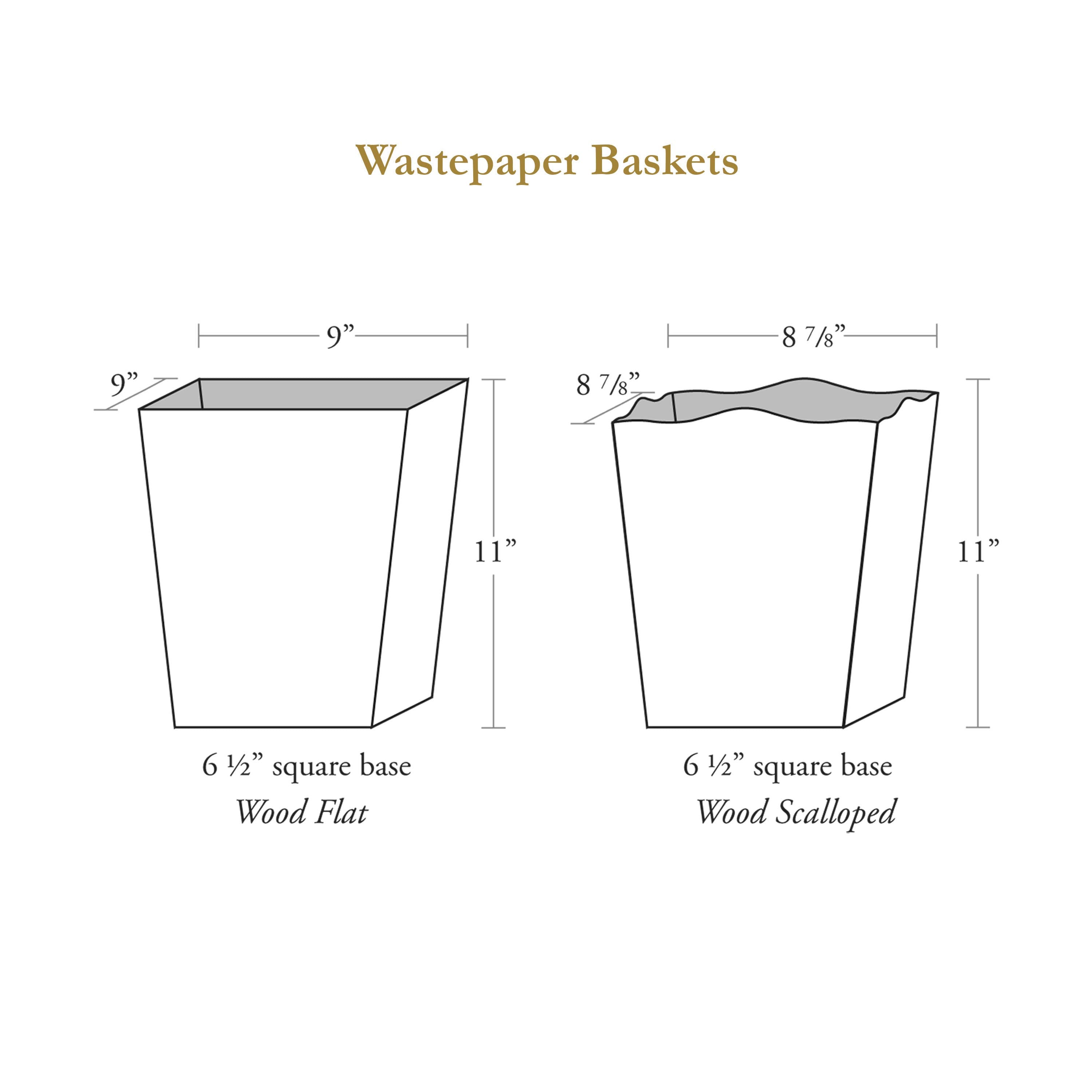 Chloe Blue Laura Park Wastepaper Basket