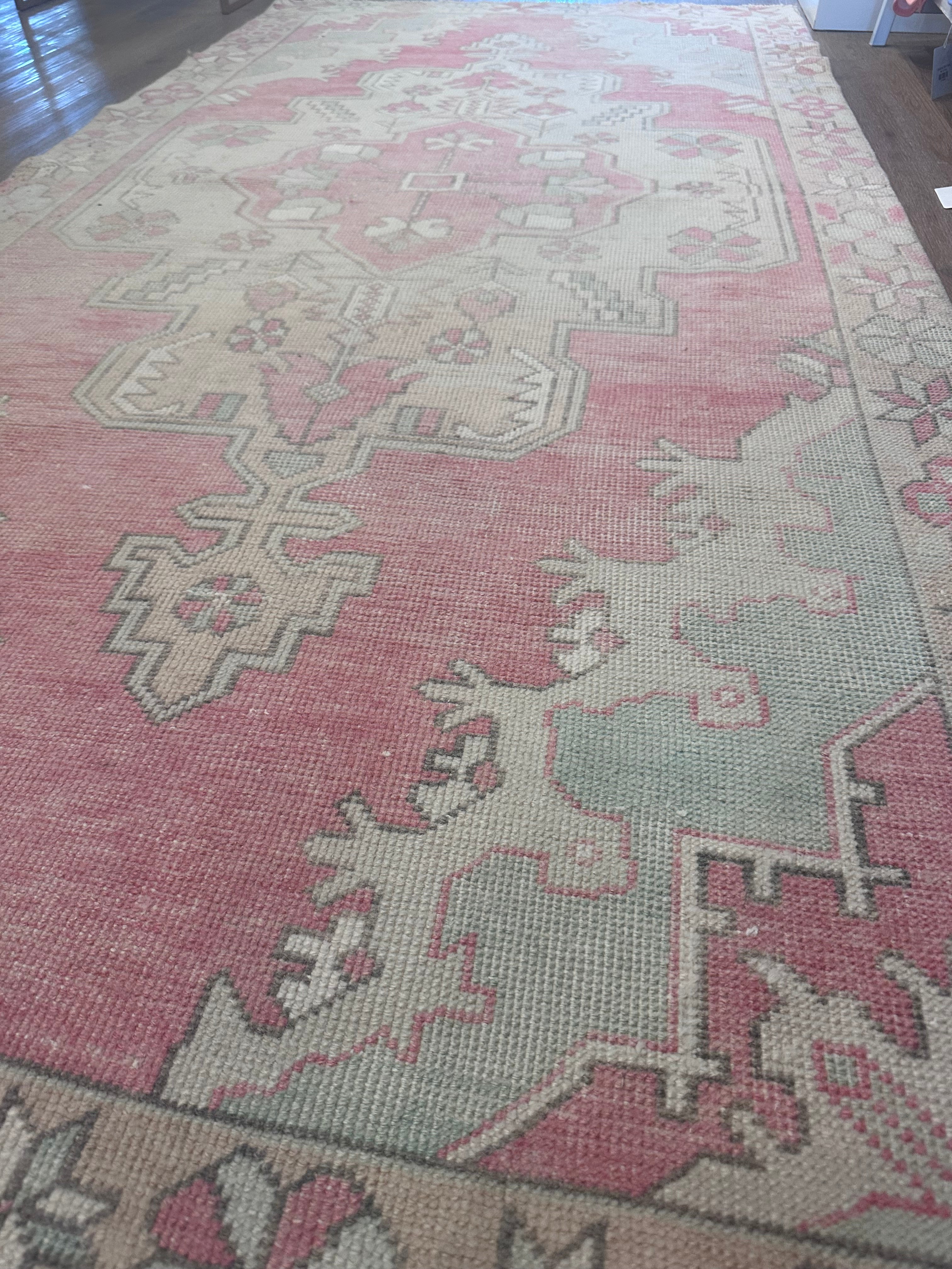 Turkish Rug 7’10”x3’9”