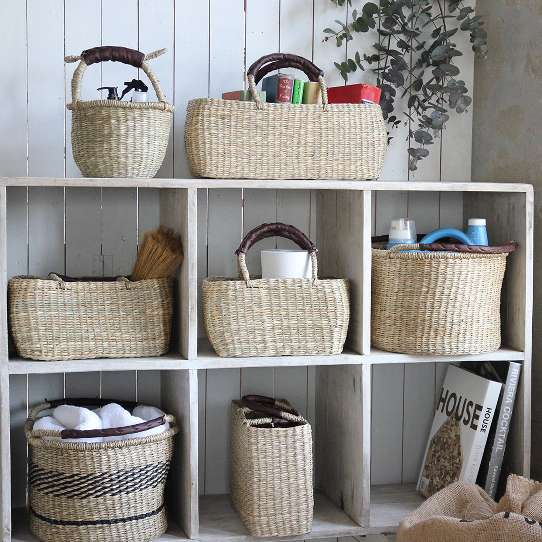 Go to Kago Seagrass Basket Bag