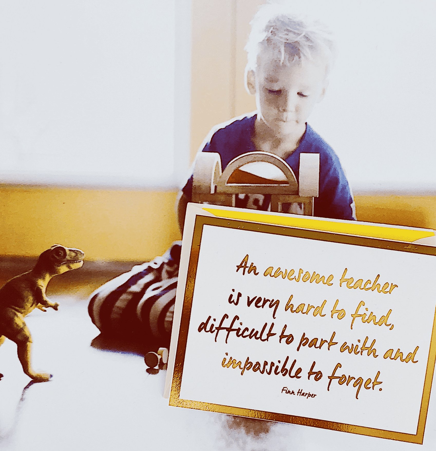 An Awesome Teacher Greeting Card