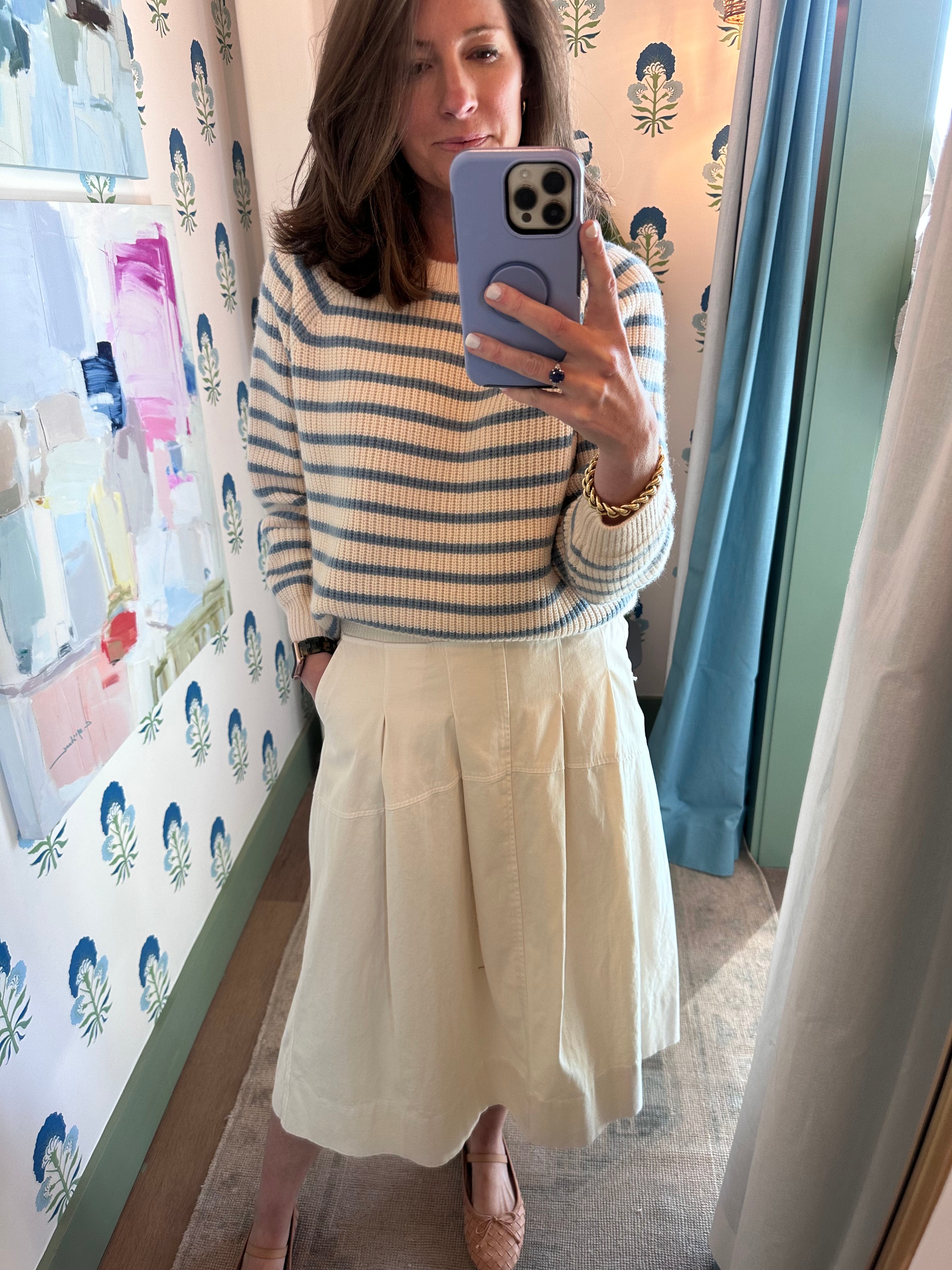 Cava Twill Skirt