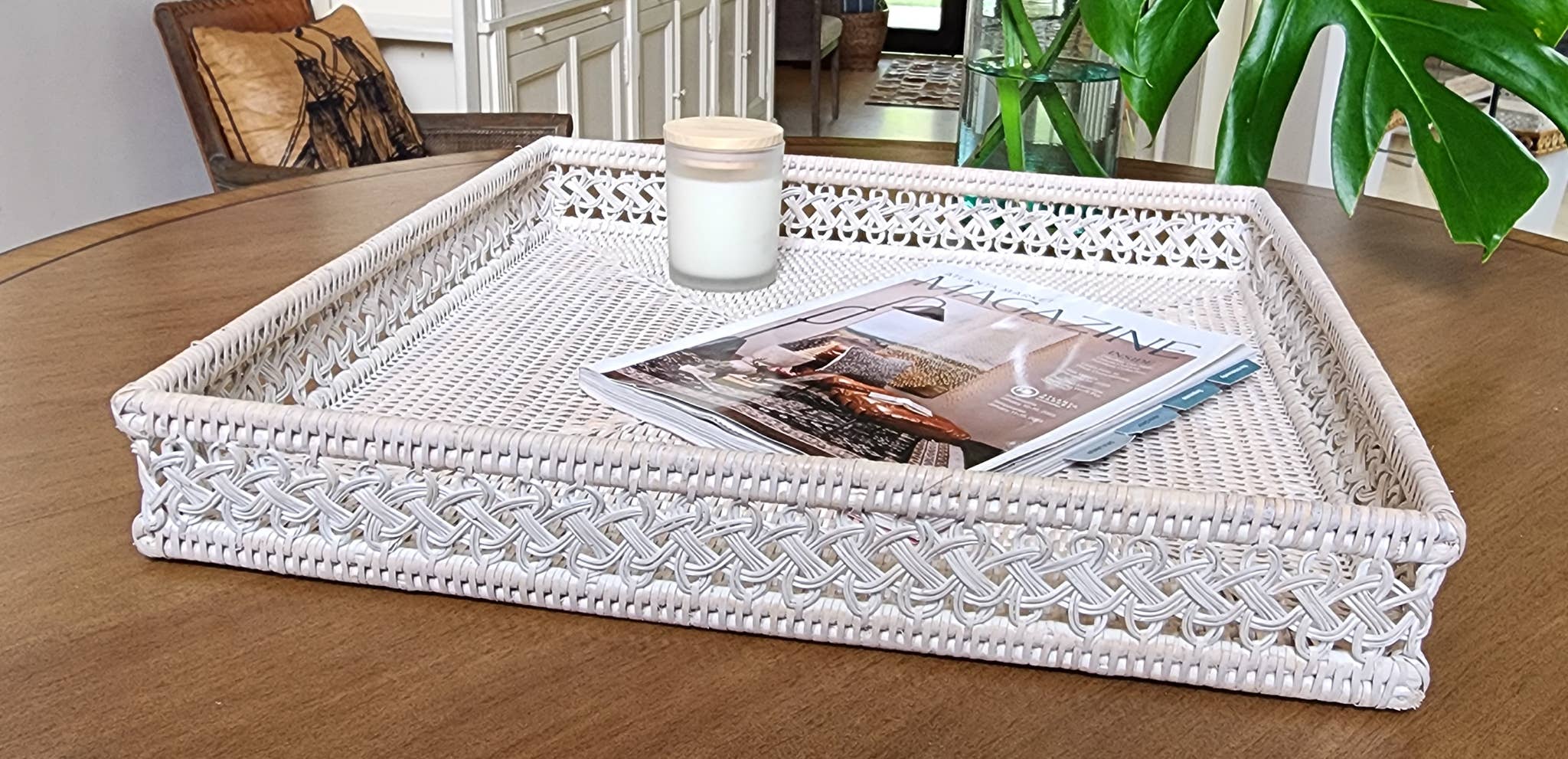 Artifacts Rattan™ Seca Design Square Tray