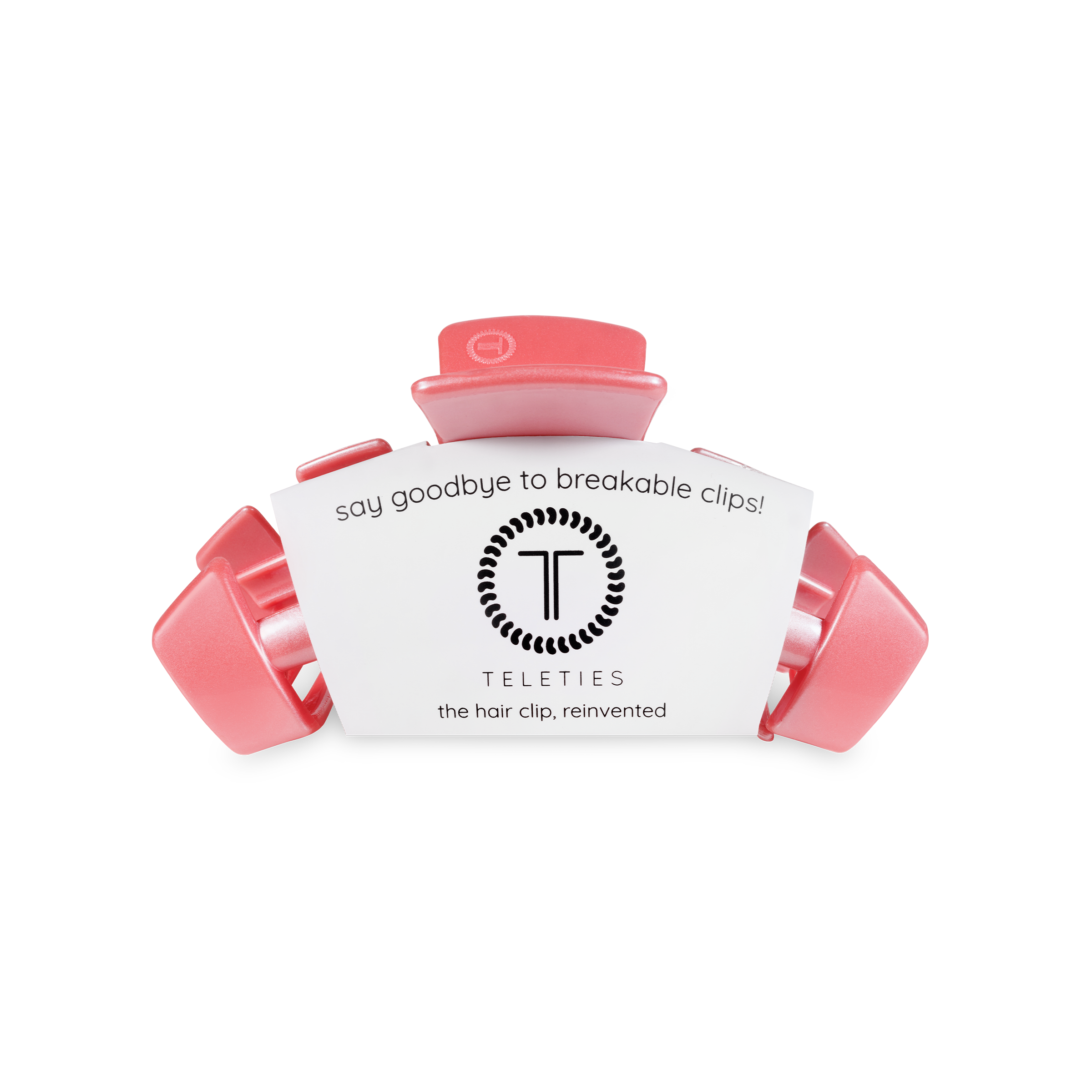 Classic Hair Clip | Small | Calming Coral