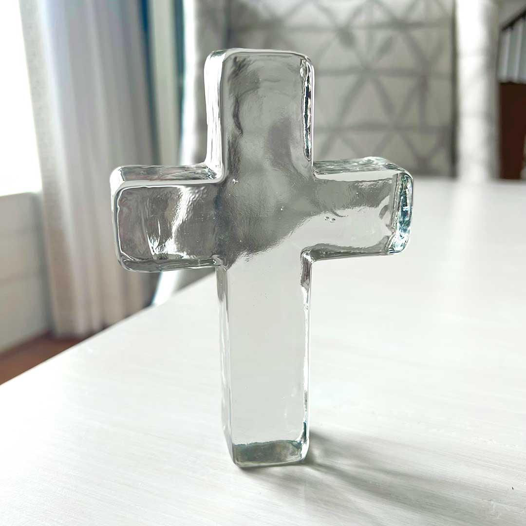 Glass Cross Occasion Gift Box