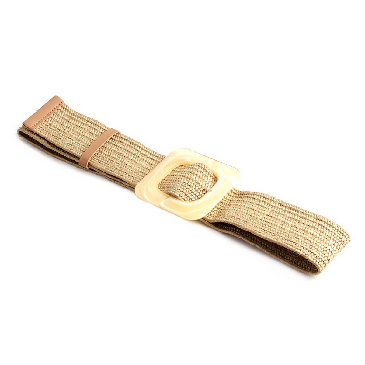 Round Buckle Stretch belt