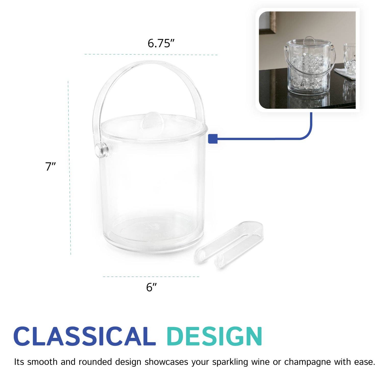 Double Wall Ice Bucket