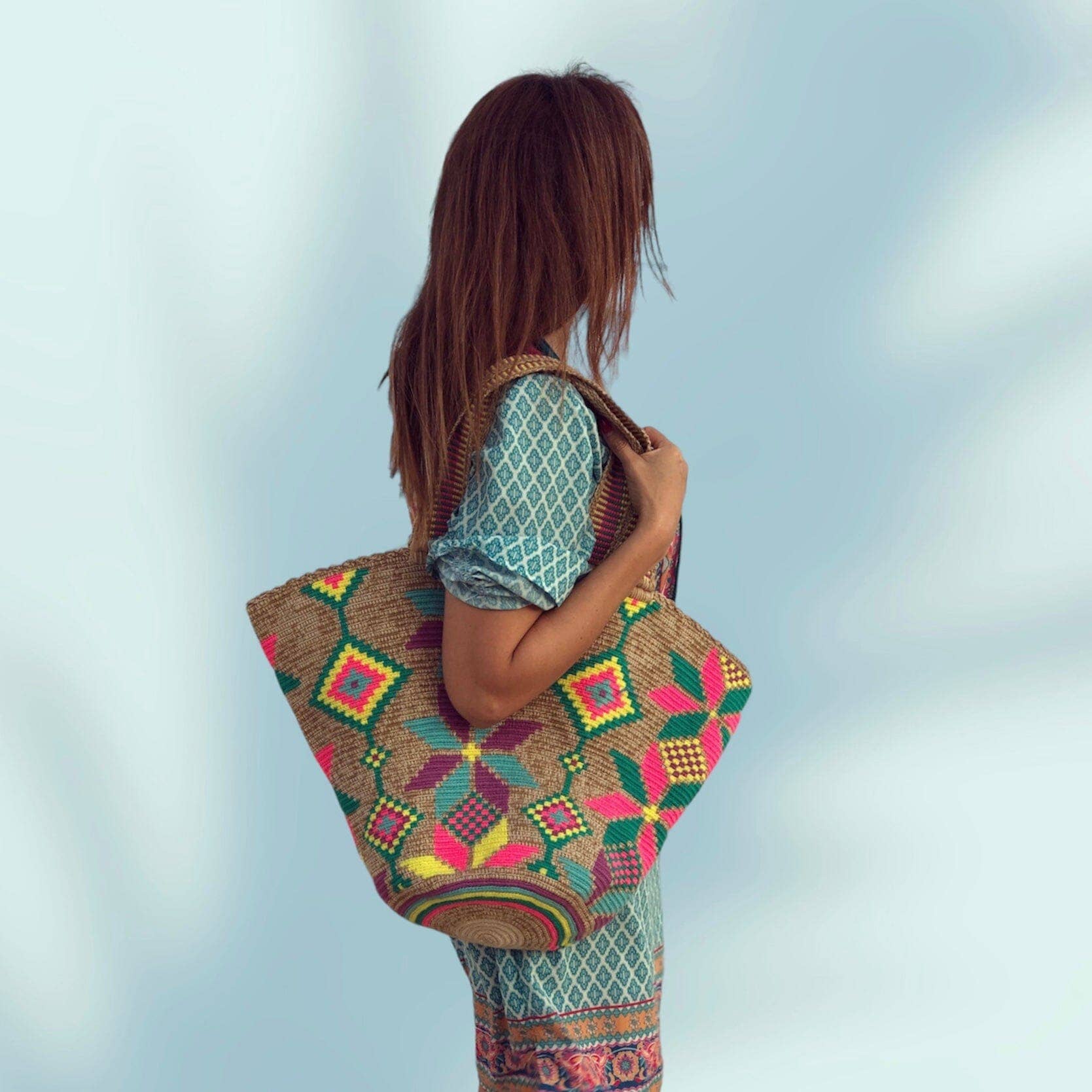 Summer Solstice Tote Bags | Summer Crochet Beach Totes