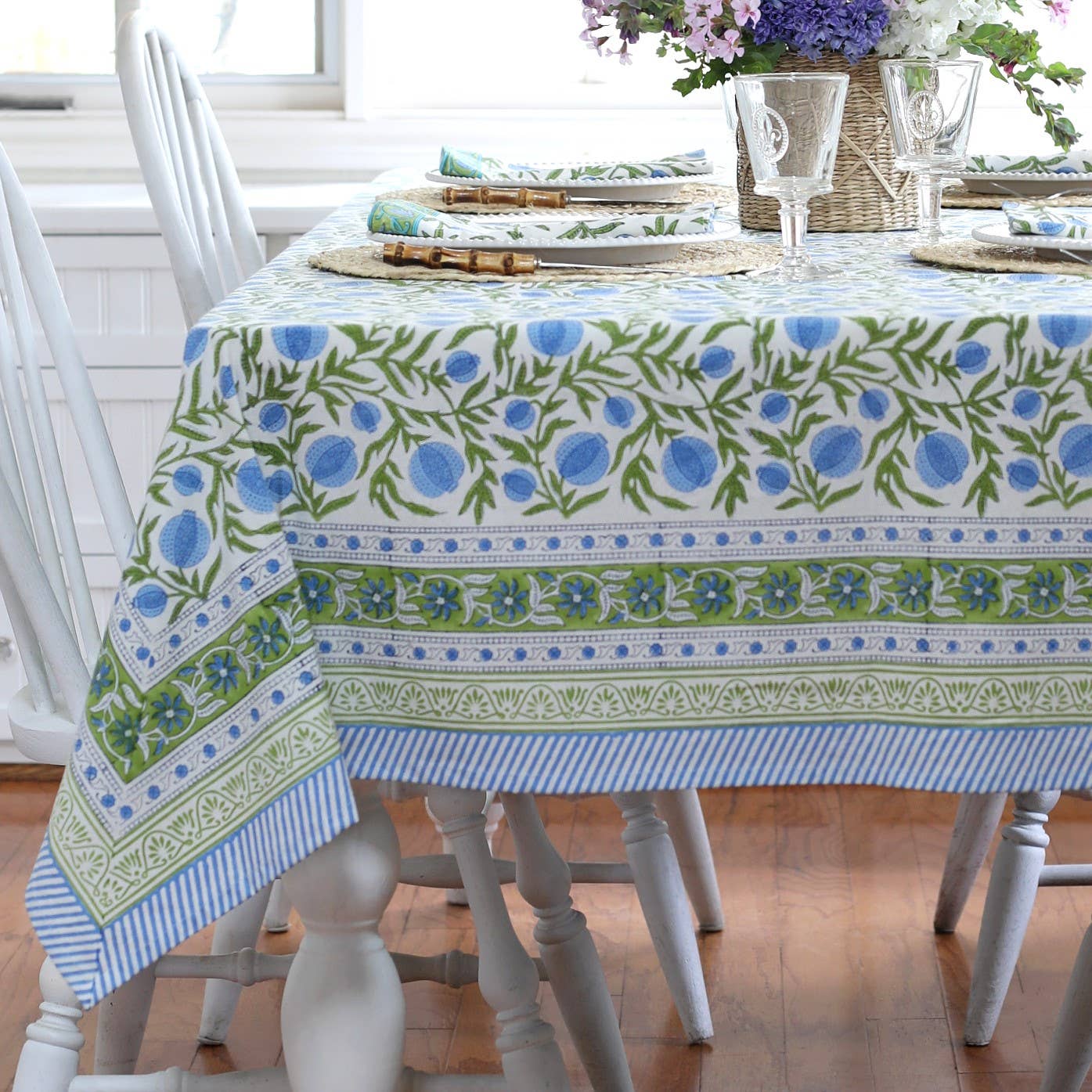 Tablecloth Pomegranate Blue