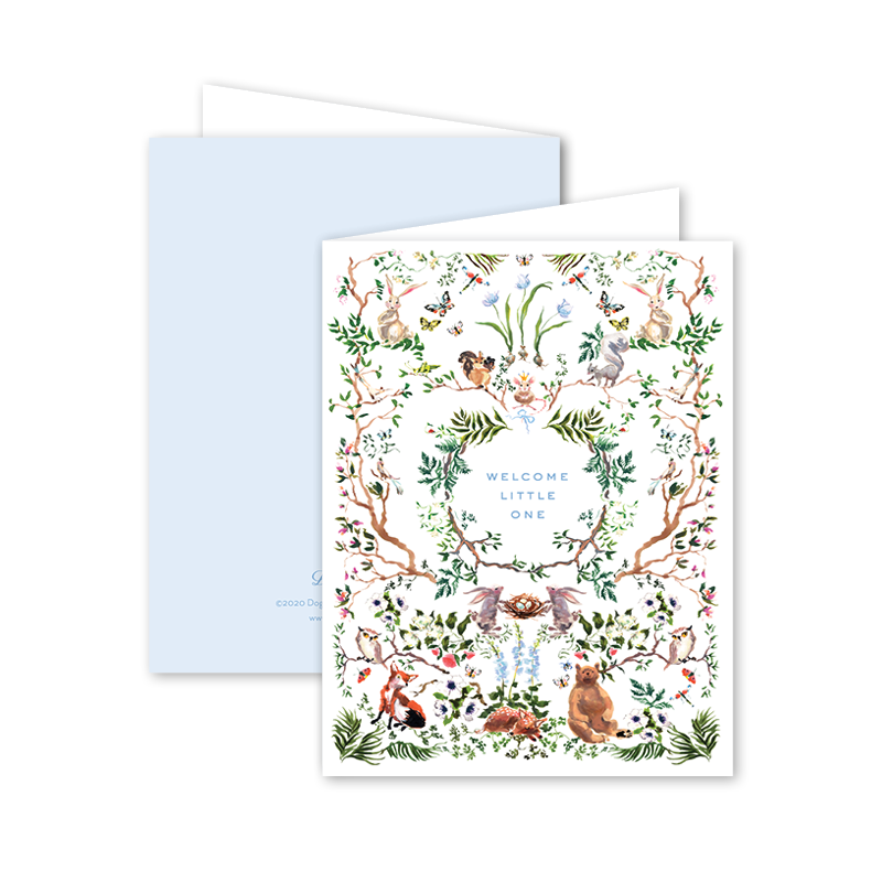 Woodland Baby Blue
