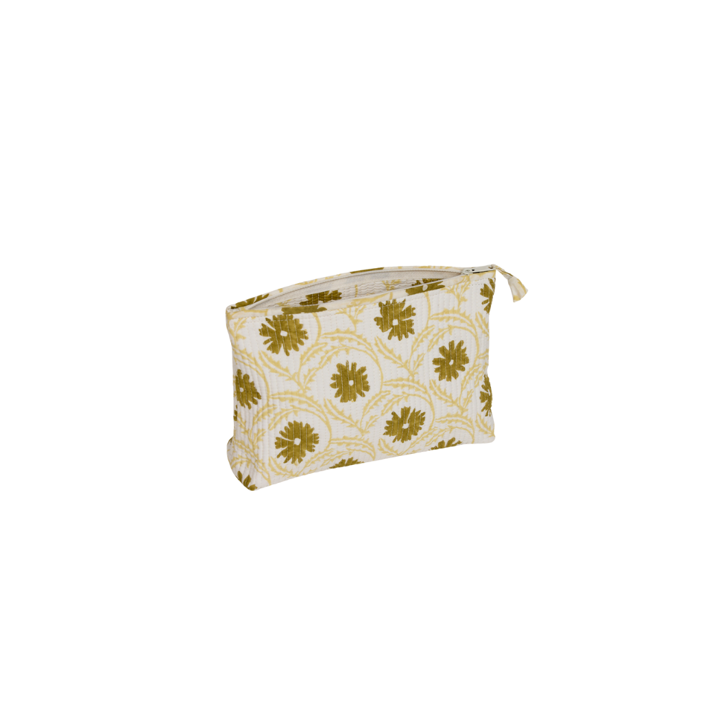 Marguerite Jewelry Bag, Olive