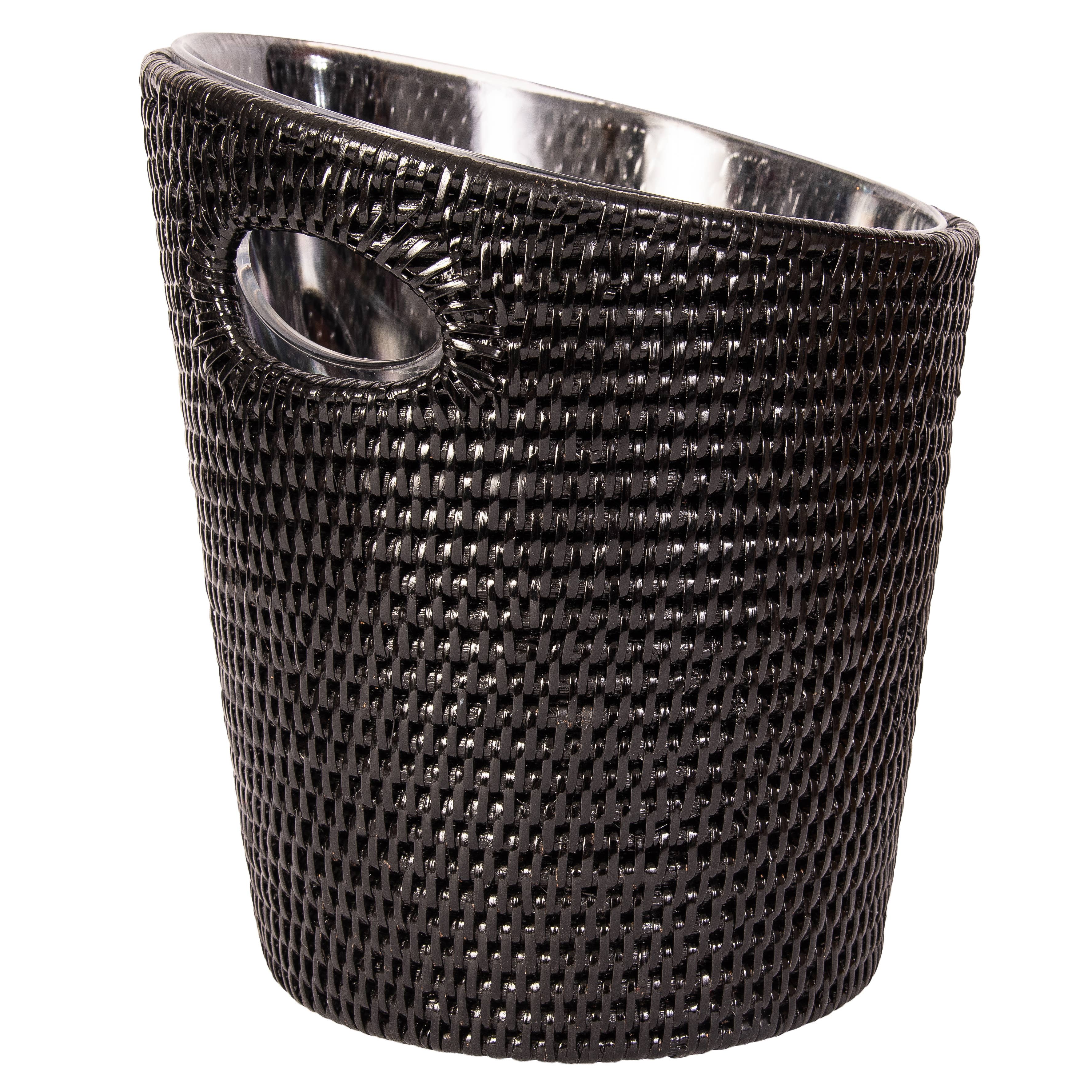 Artifacts Rattan™ Small Champagne Bucket with Acrylic