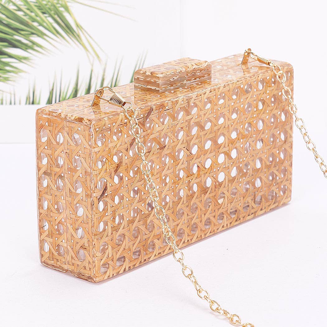 Acrylic Bamboo Case Bag