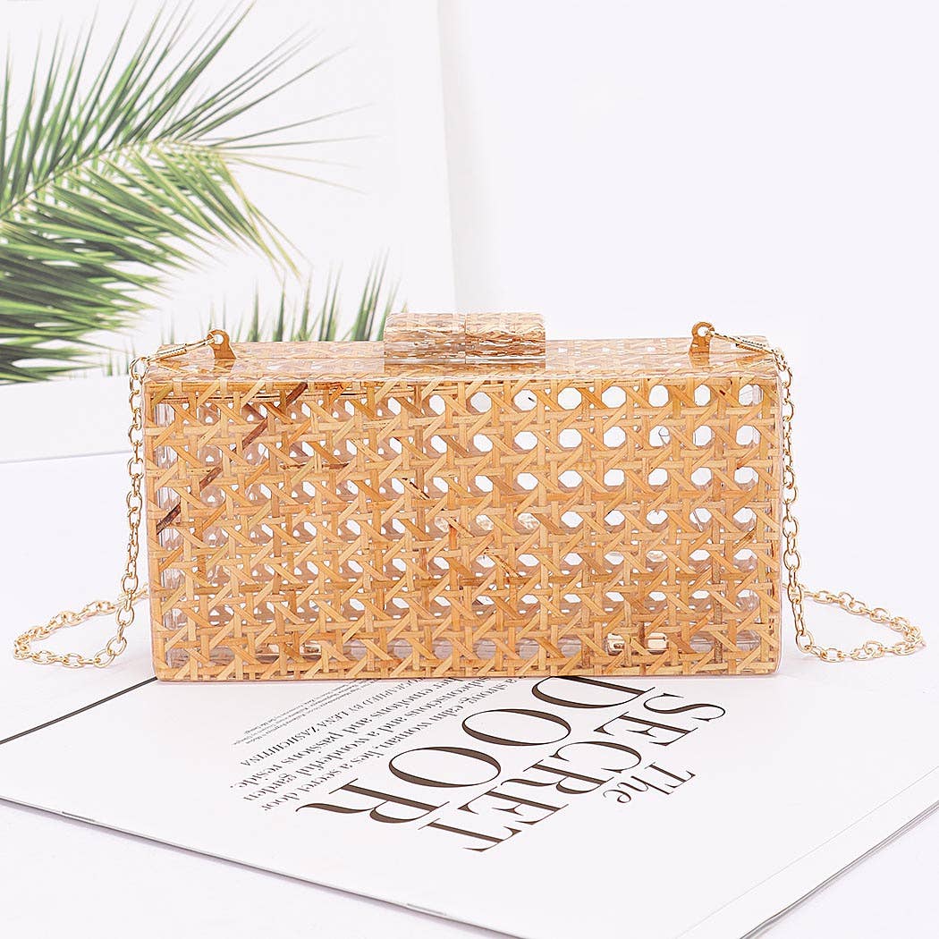 Acrylic Bamboo Case Bag