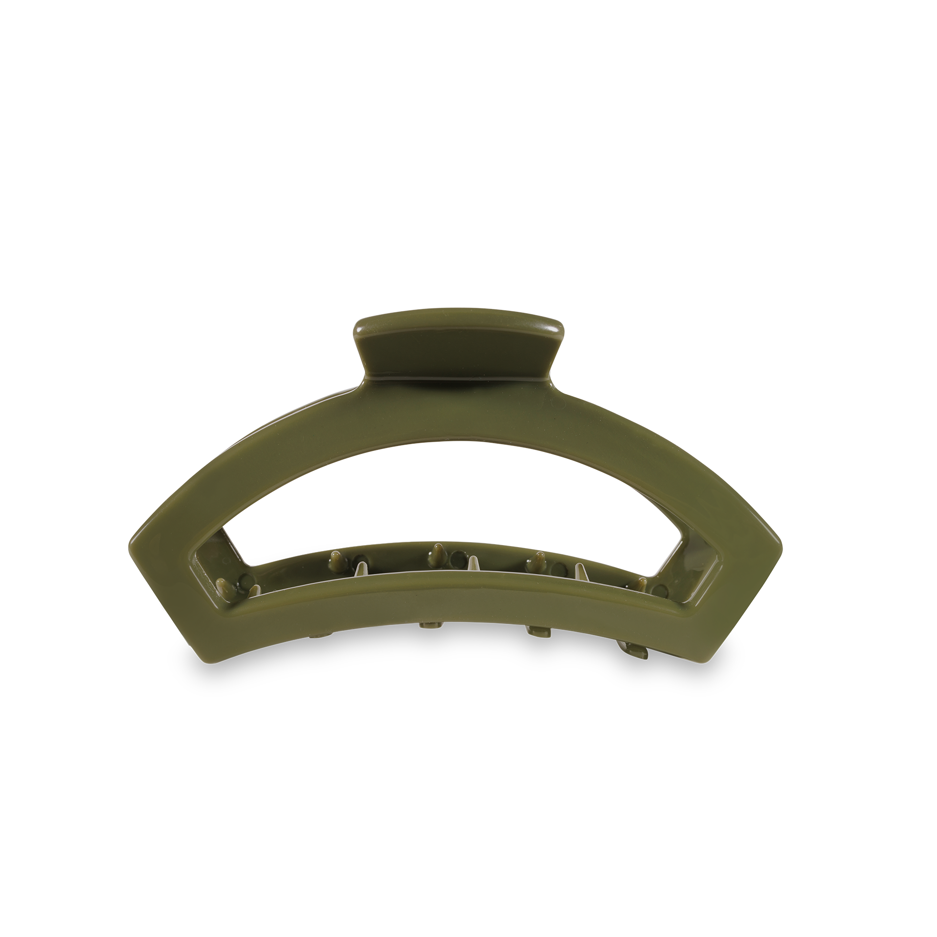 Open Olive Tiny Hair Clip