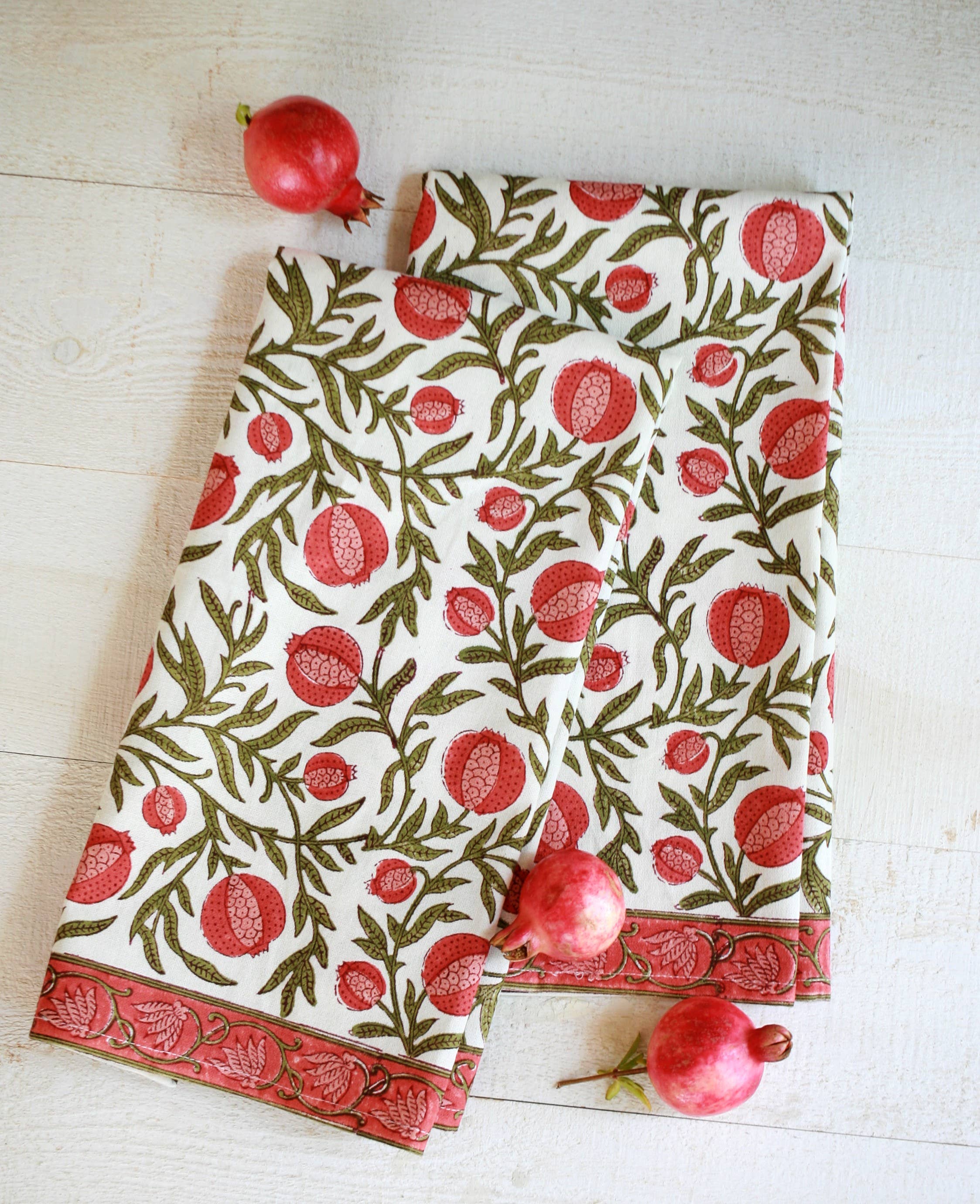 Kitchen Towel Pomegranate Red