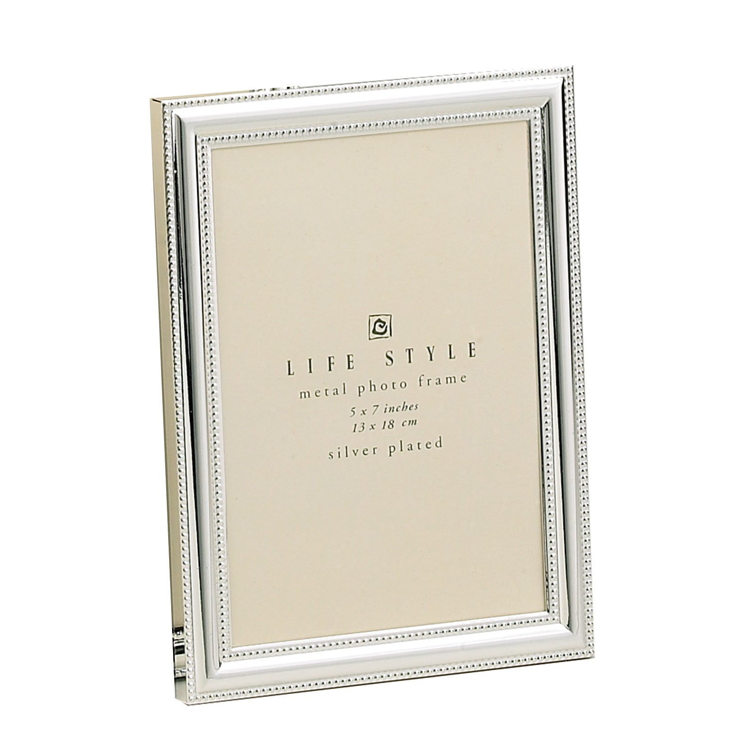 Silver Beaded Frame