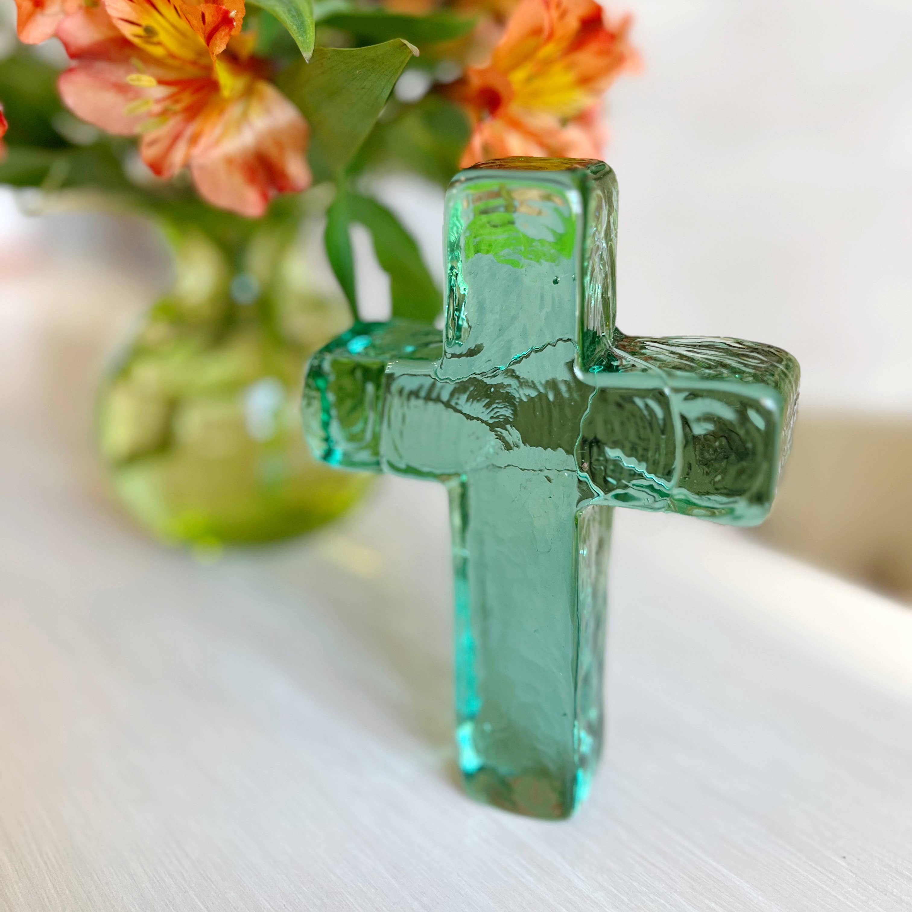 Glass Cross Occasion Gift Box