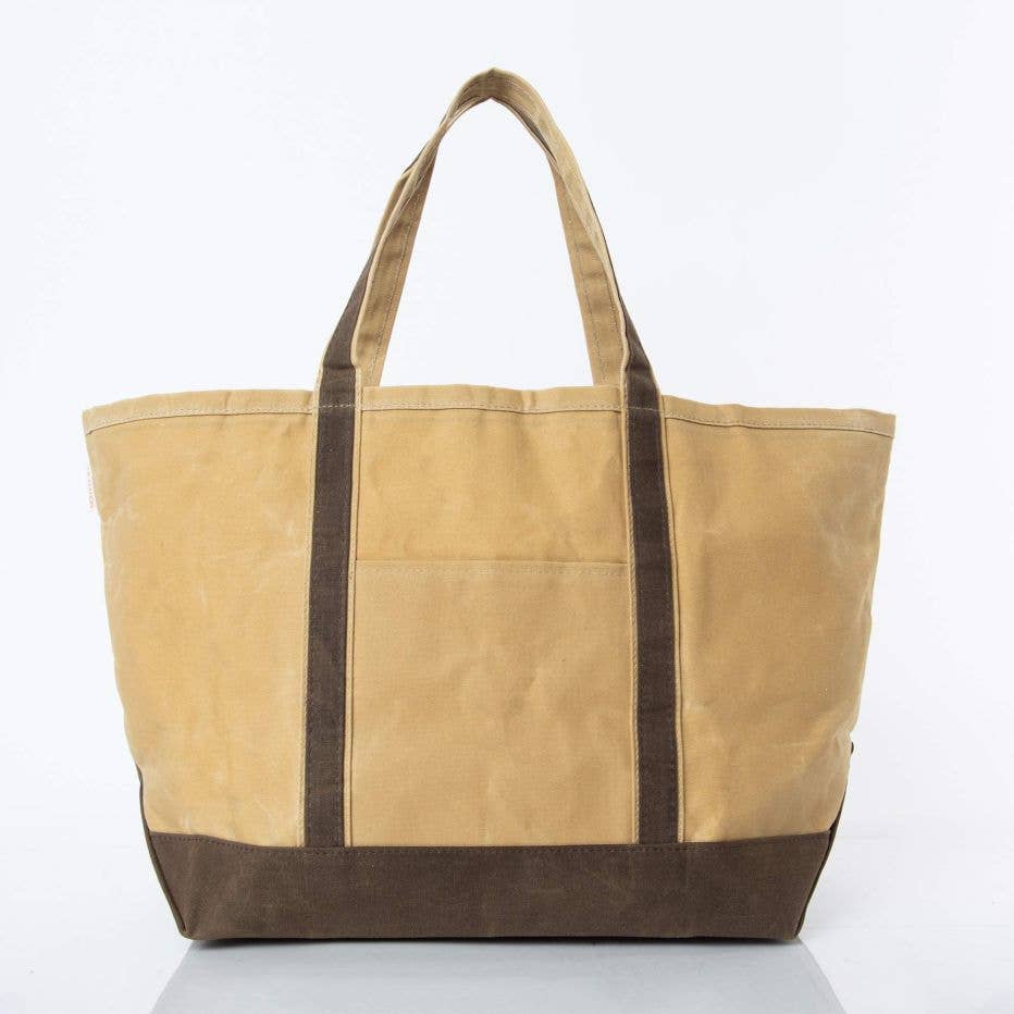 Waxed Large Classic Tote