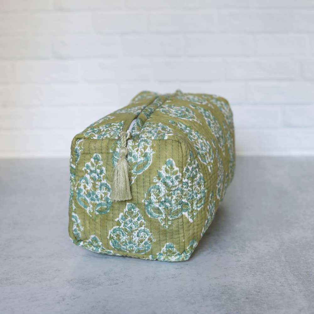 Cosmetic Bag Castile Olive